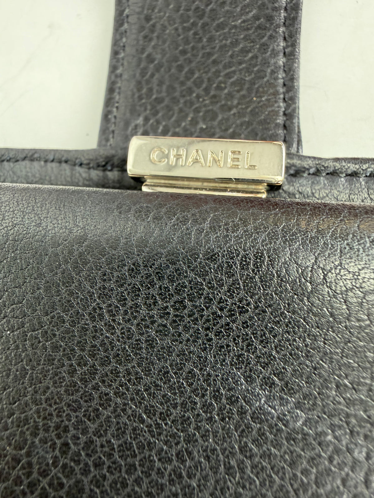 Chanel Timeless CC French Wallet in Black Caviar Leather 2008-2009 YK4