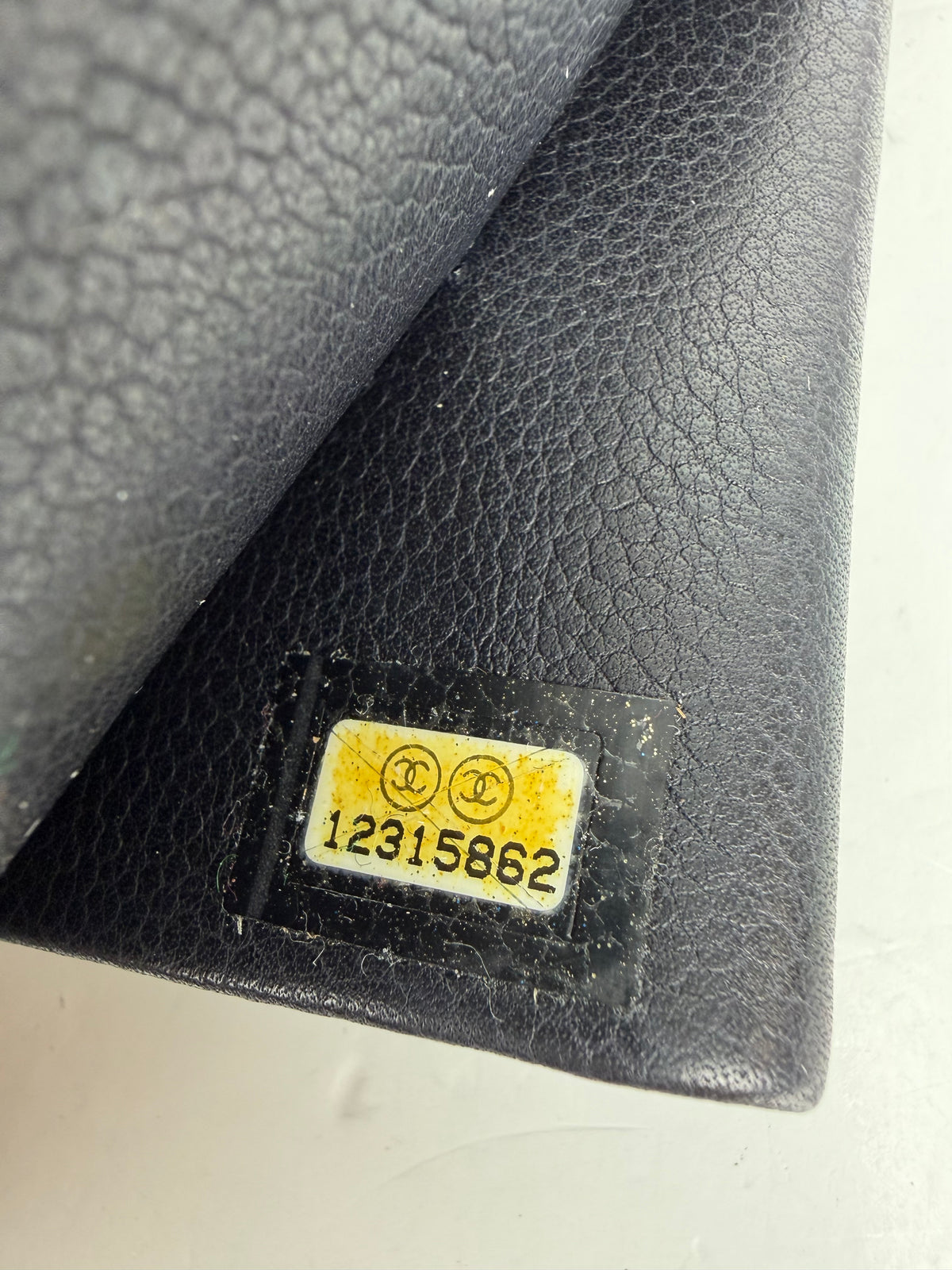 Chanel Timeless CC French Wallet in Black Caviar Leather 2008-2009 YK4