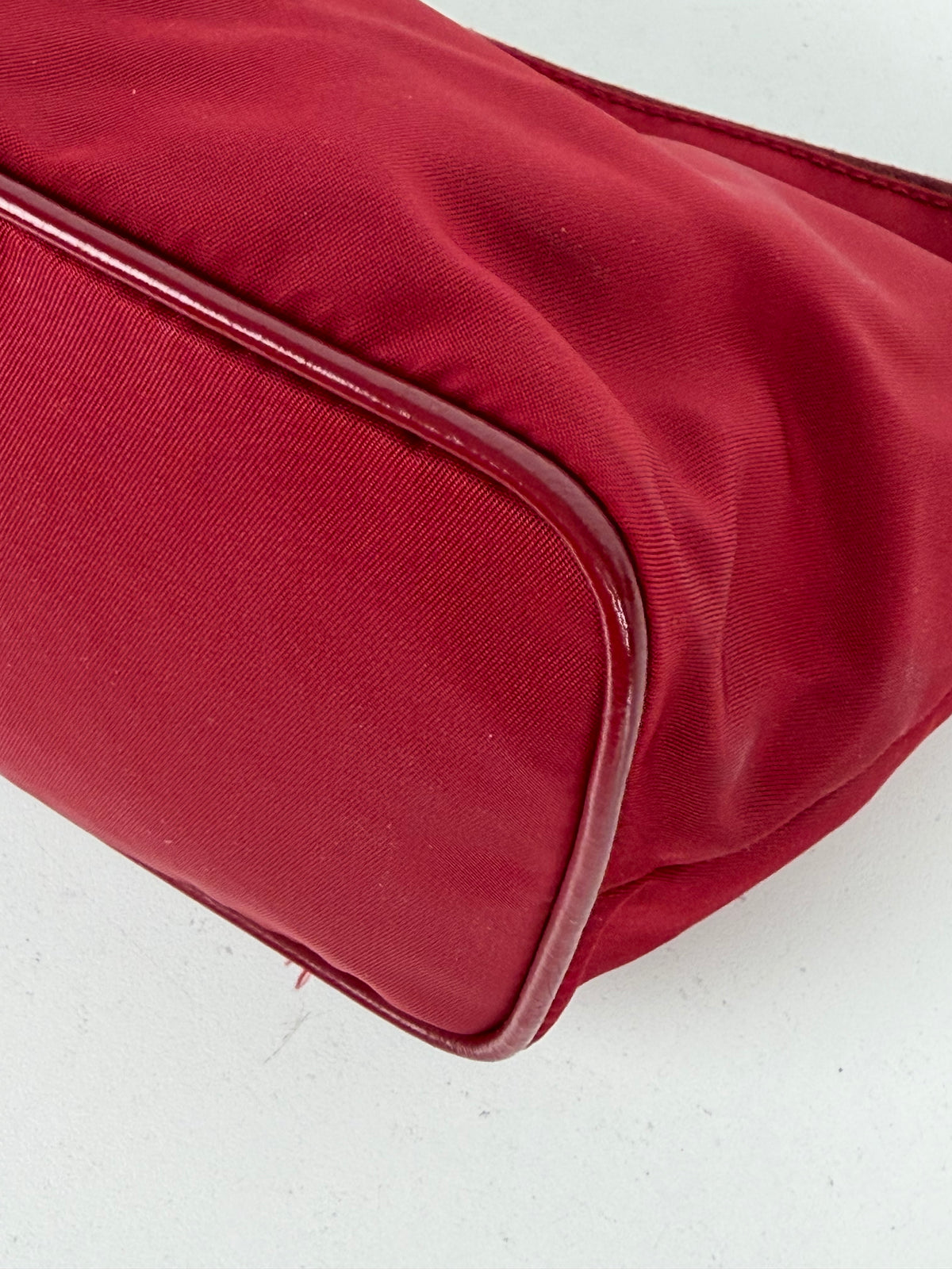 Prada Tessuto Mini Nylon Hobo Shoulder Bag