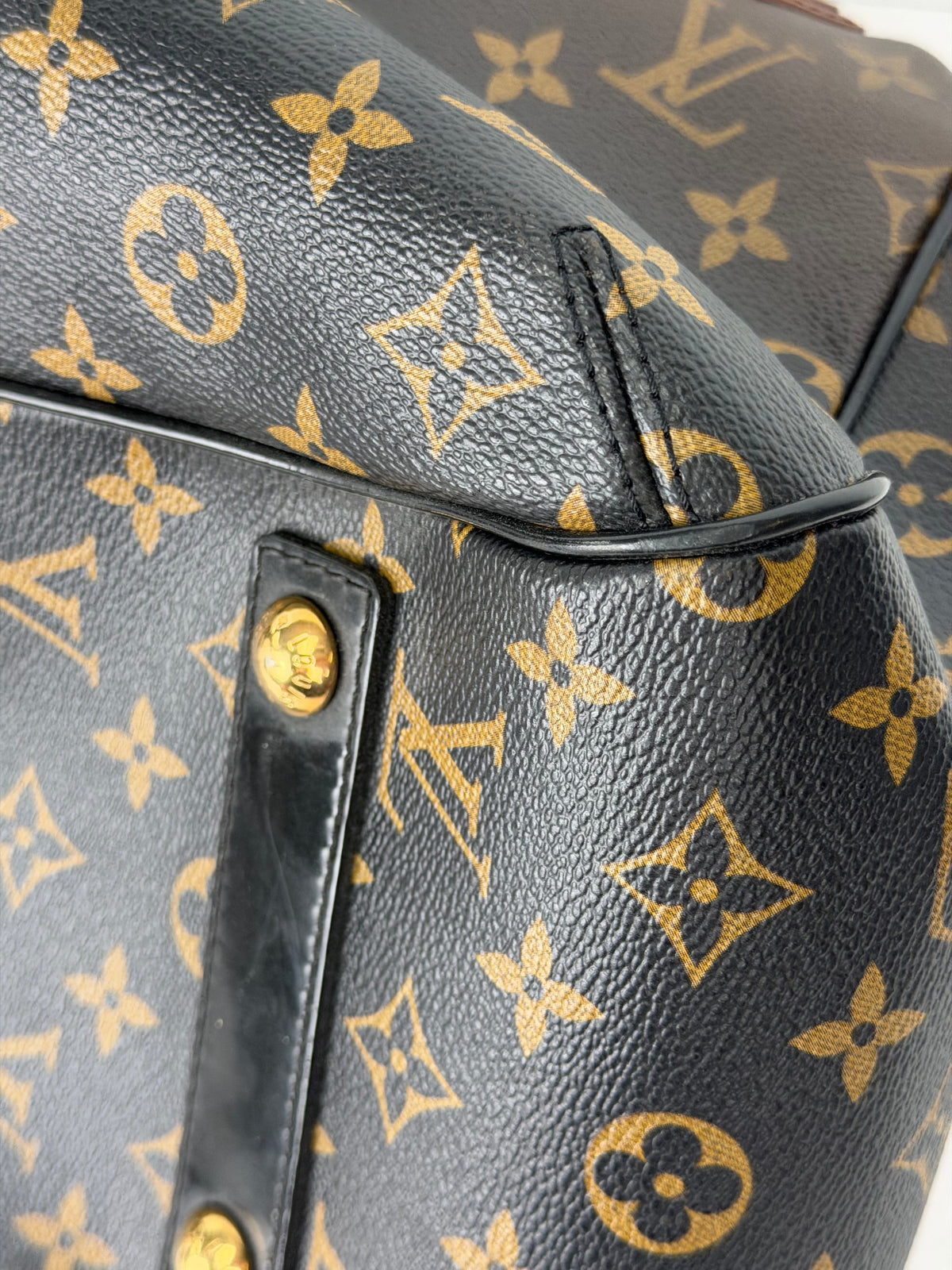 Louis Vuitton Mirage Griet Bag Limited-Edition in Black & Brown LV Monogram Canvas 2007 YS