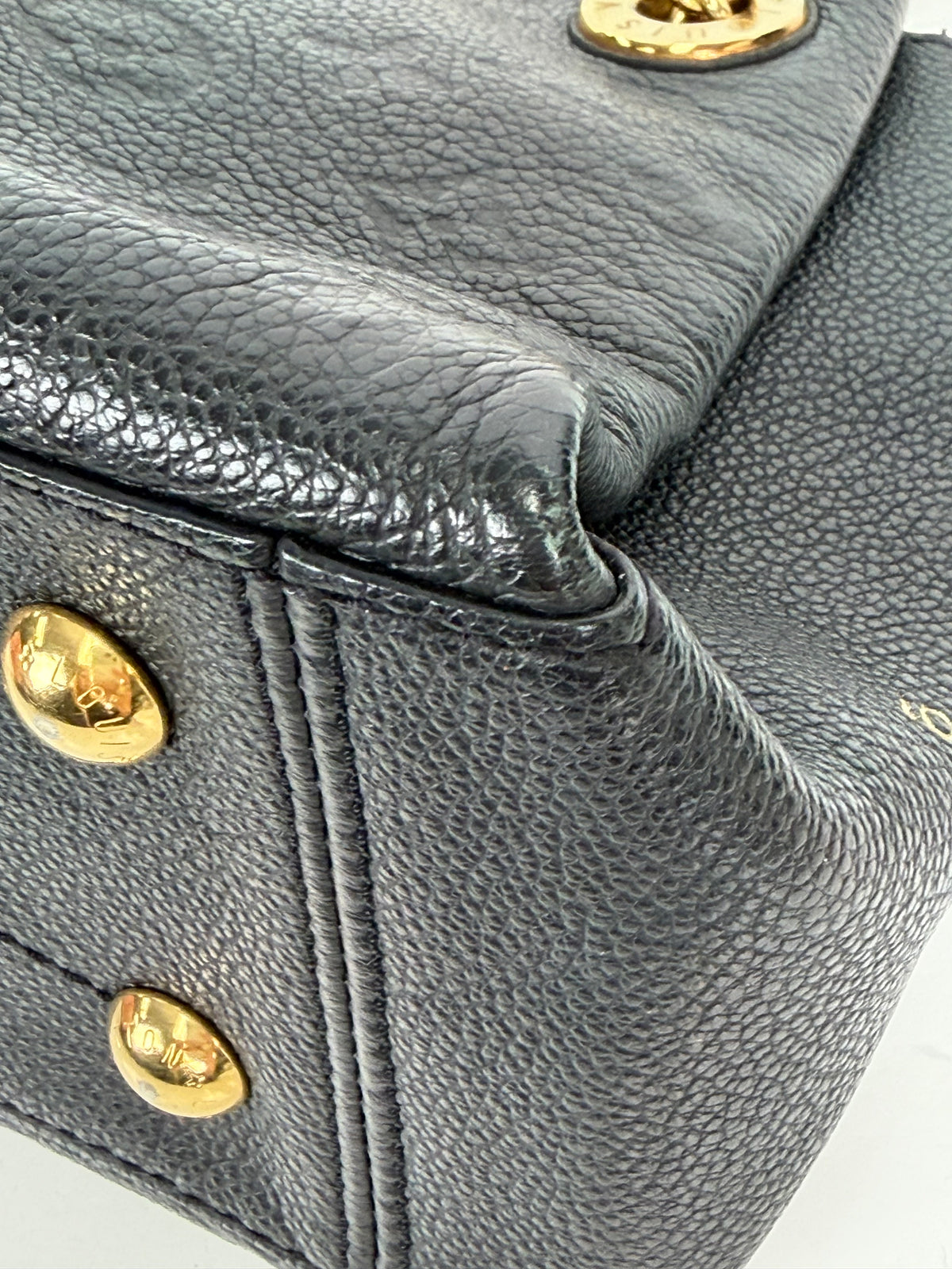 Louis Vuitton Surene BB Bag in Black LV Monogram Empreinte Leather NFC YD7