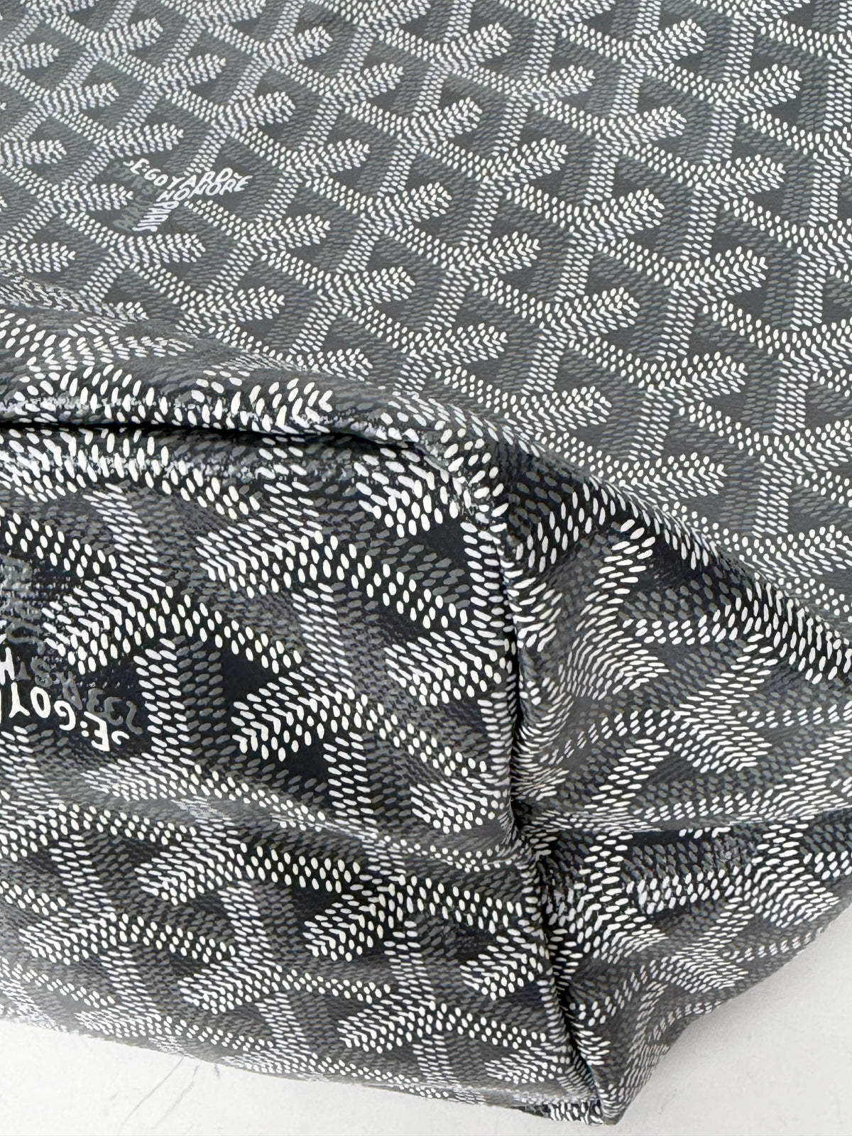 Goyard Saint Louis PM Tote Bag in Gray Goyardine Coated Canvas YD-6