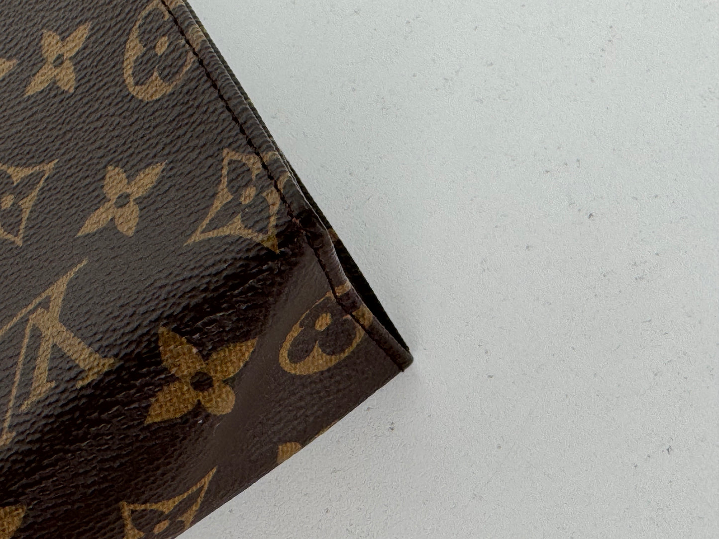 Louis Vuitton Poche Toilette Bag GM in Brown Monogram Coated Canvas 2020 YS15