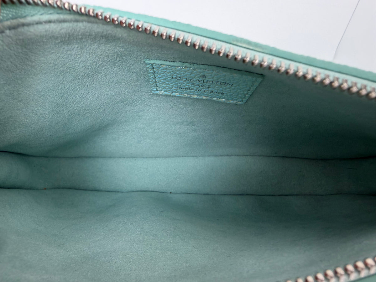 Louis Vuitton Summer Stardust Multi Pochette in Water Green Empreinte Monogram NFC Y