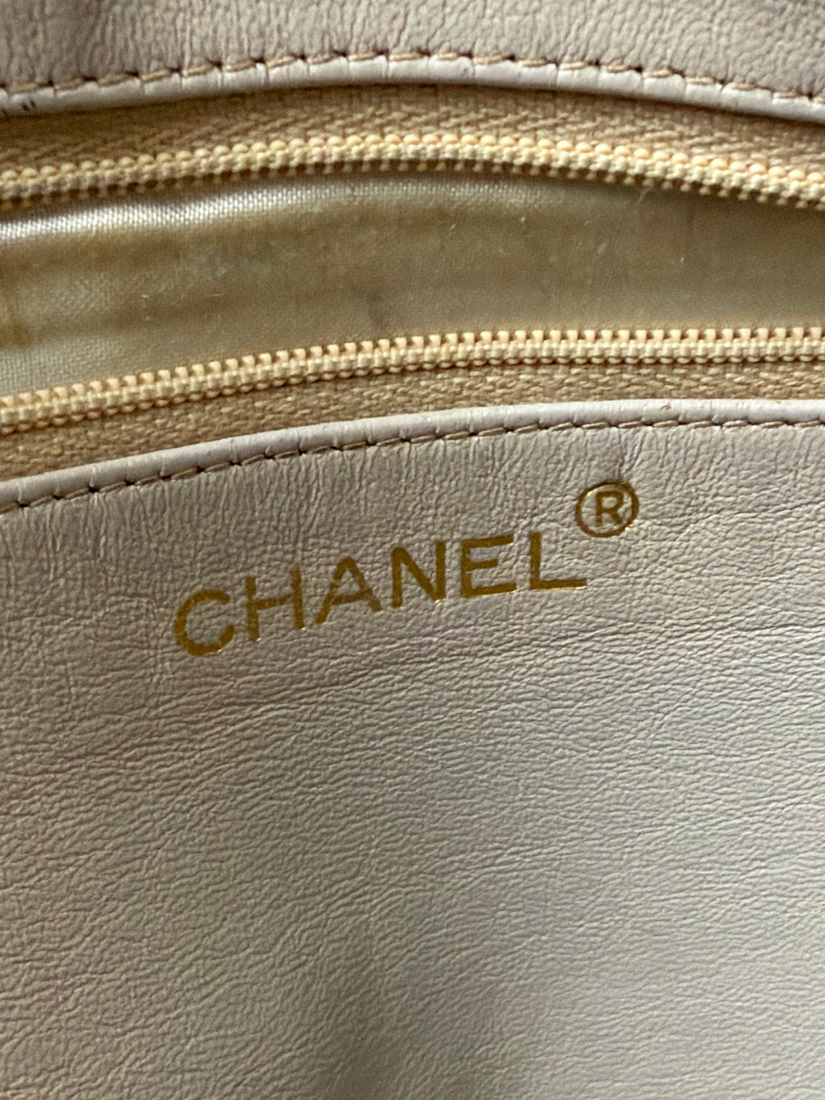 Chanel Caviar Leather Front Pocket CC Camera Bag in a Camel YF2