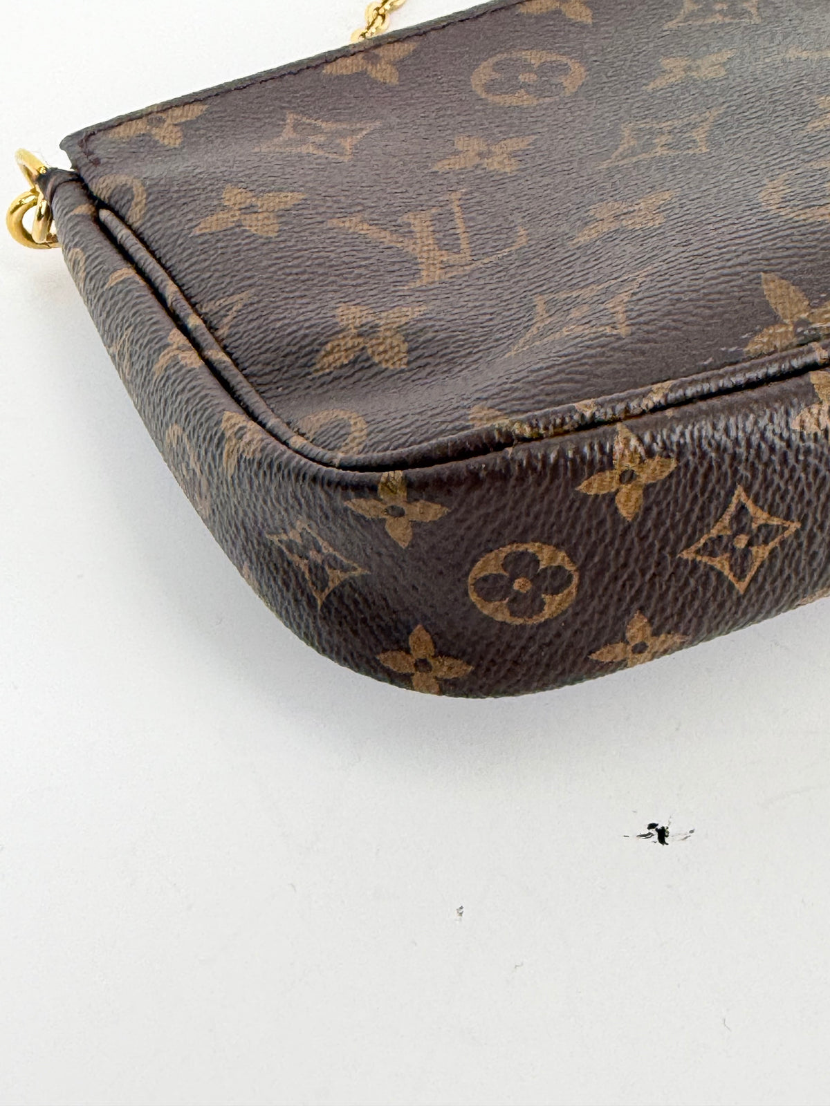 Louis Vuitton Multi Pochette Accessoires Bag in Brown LV Monogram Canvas 2019 YC-4