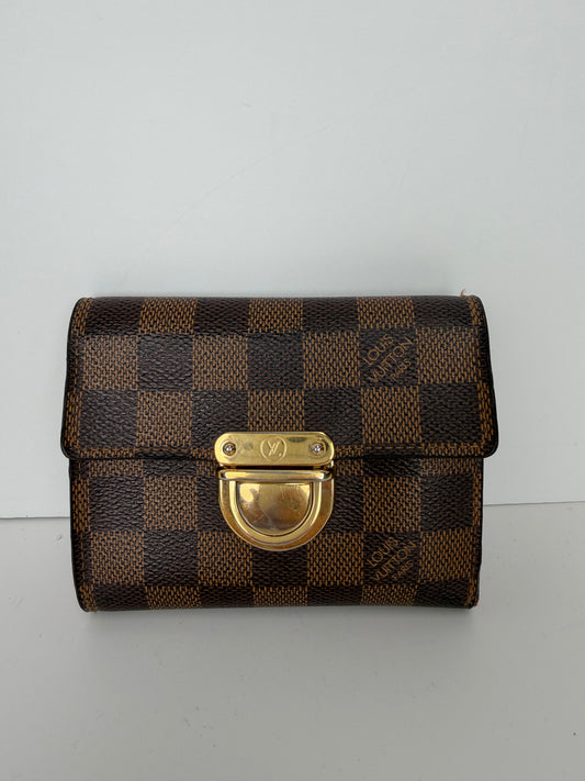 Louis Vuitton Damier Ebene Koala Compact Trifold Wallet
