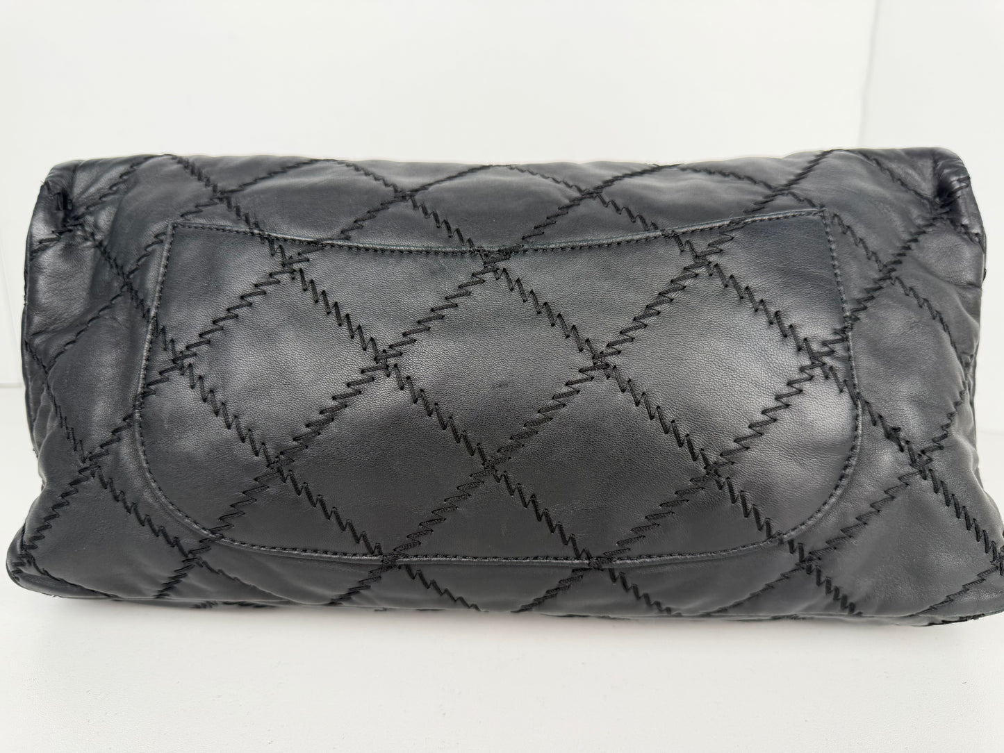 LAYAWAY: Chanel Lambskin Ultimate Stitch Maxi Flap Bag Black (2010)