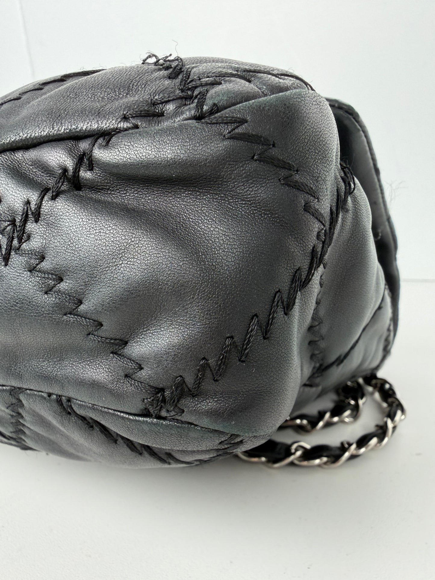 LAYAWAY: Chanel Lambskin Ultimate Stitch Maxi Flap Bag Black (2010)