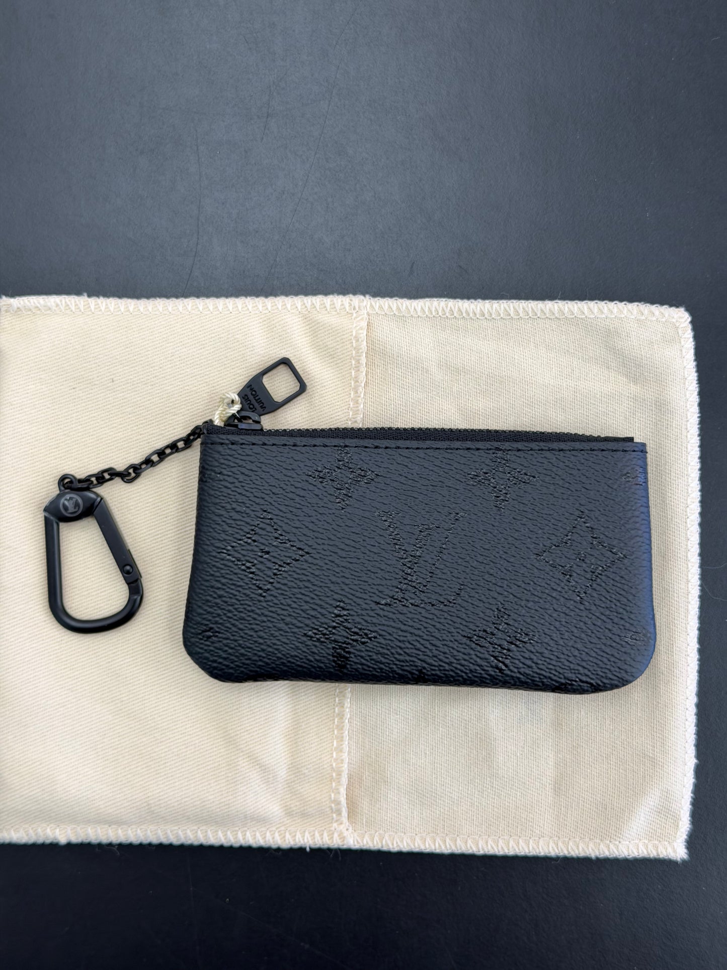 Louis Vuitton Monogram Midnight Key Pouch