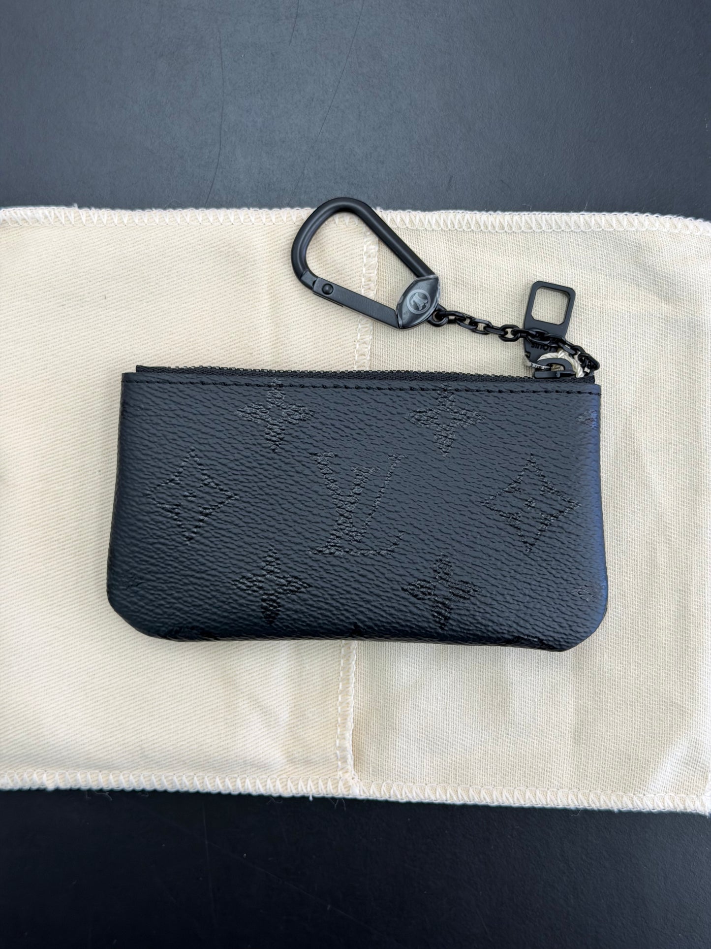 Louis Vuitton Monogram Midnight Key Pouch