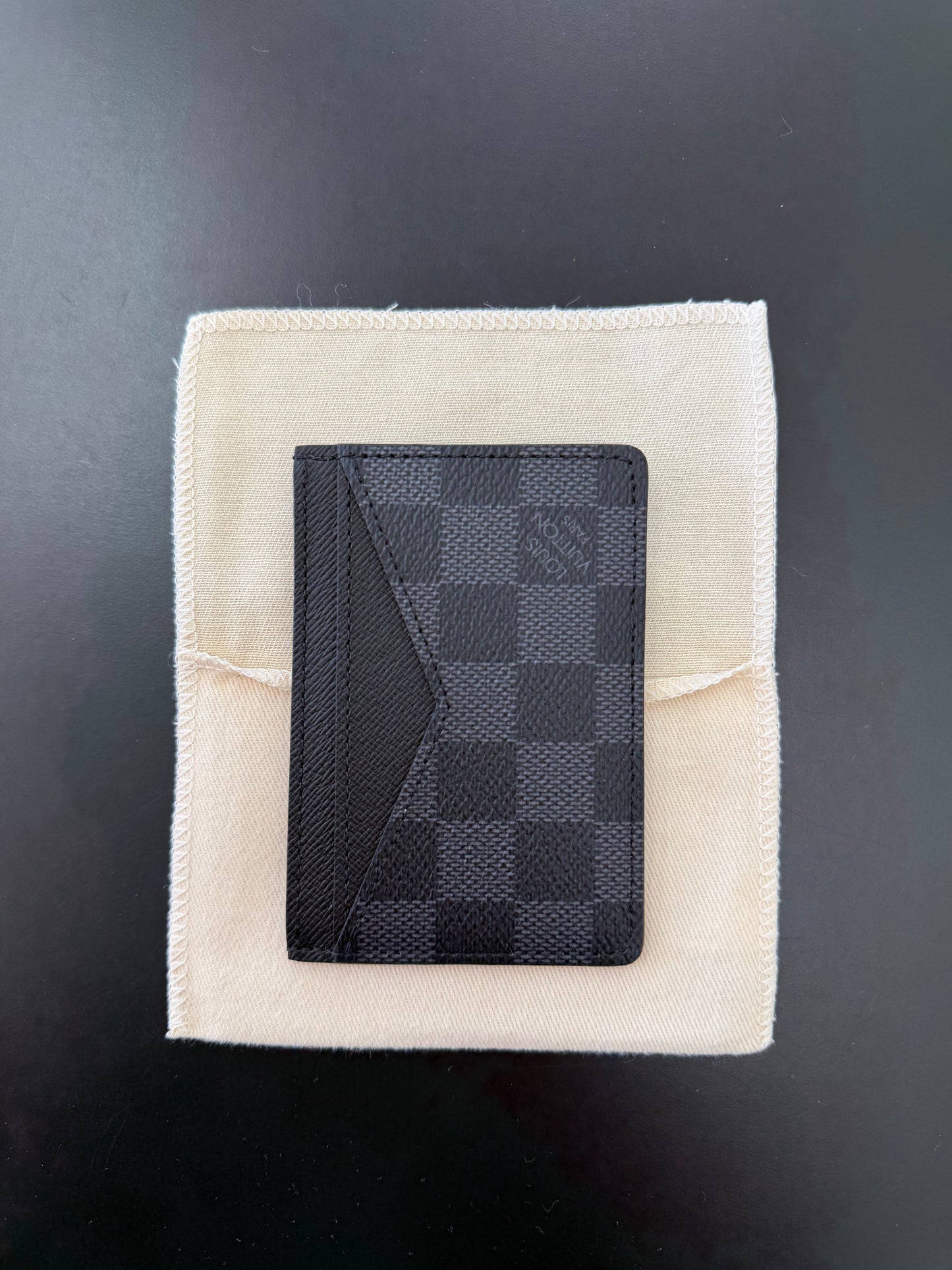 Louis Vuitton Neo Card Holder in Damier Graphite Canvas
