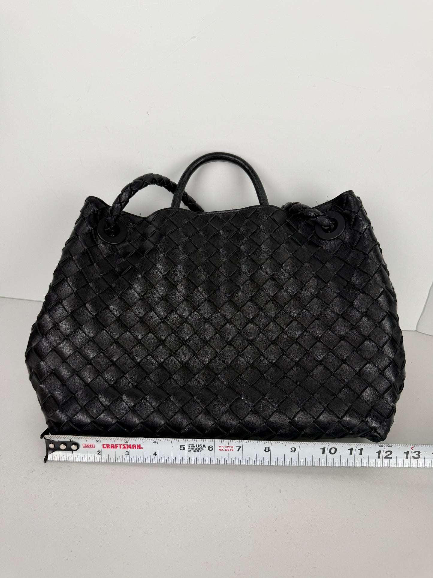 Bottega Veneta Andiamo Bag Black