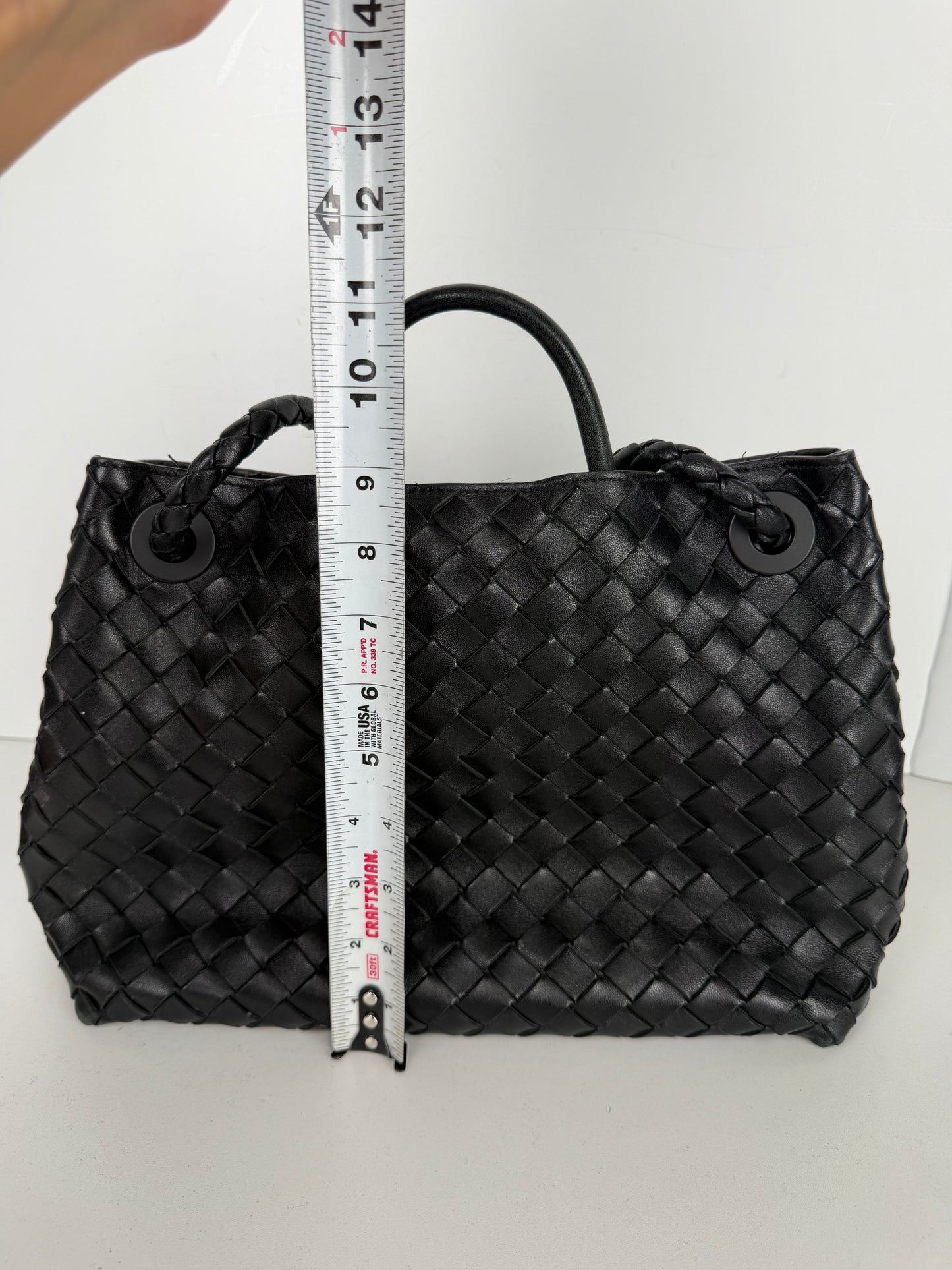 Bottega Veneta Andiamo Bag Black