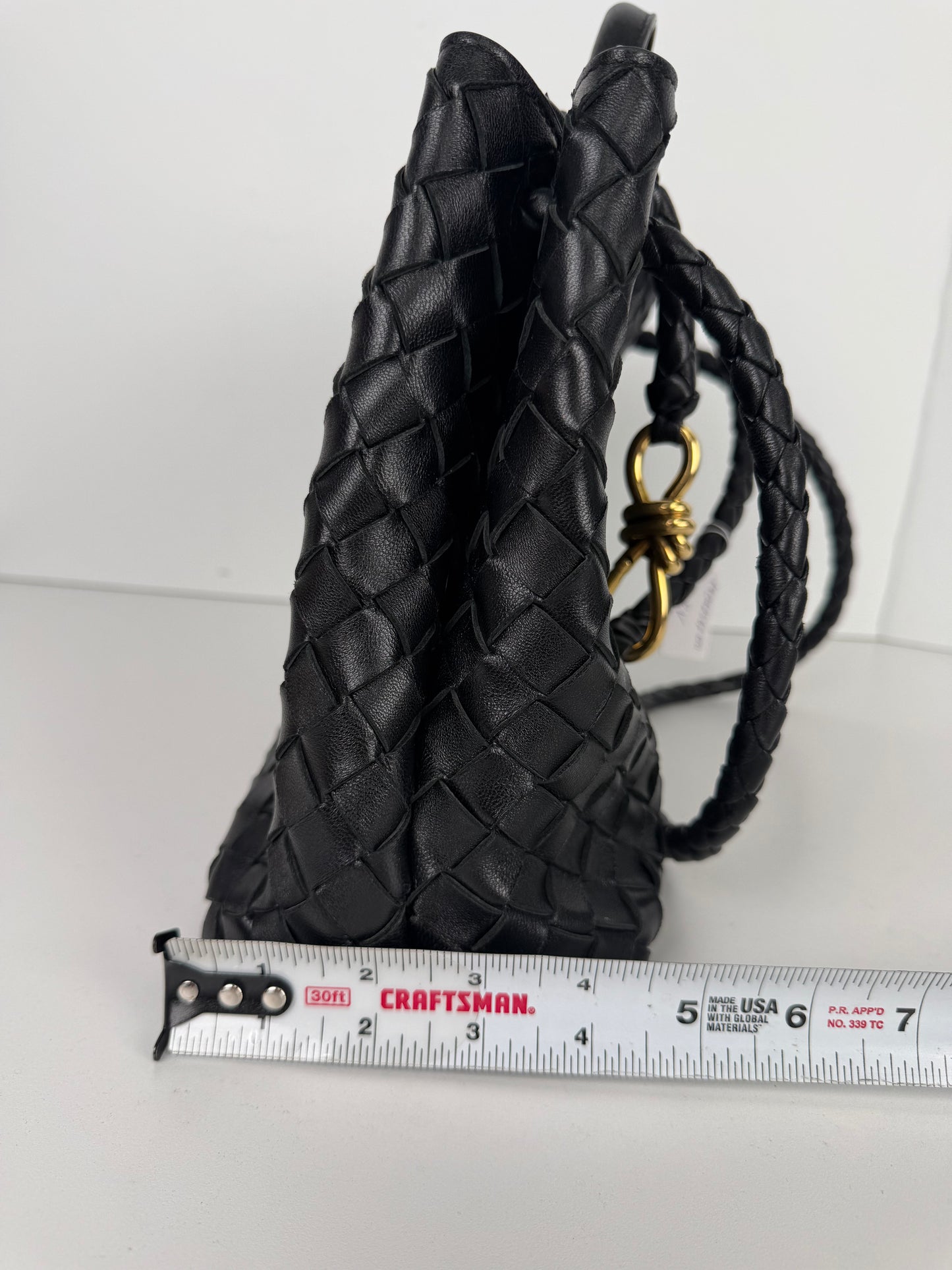 Bottega Veneta Andiamo Bag Black