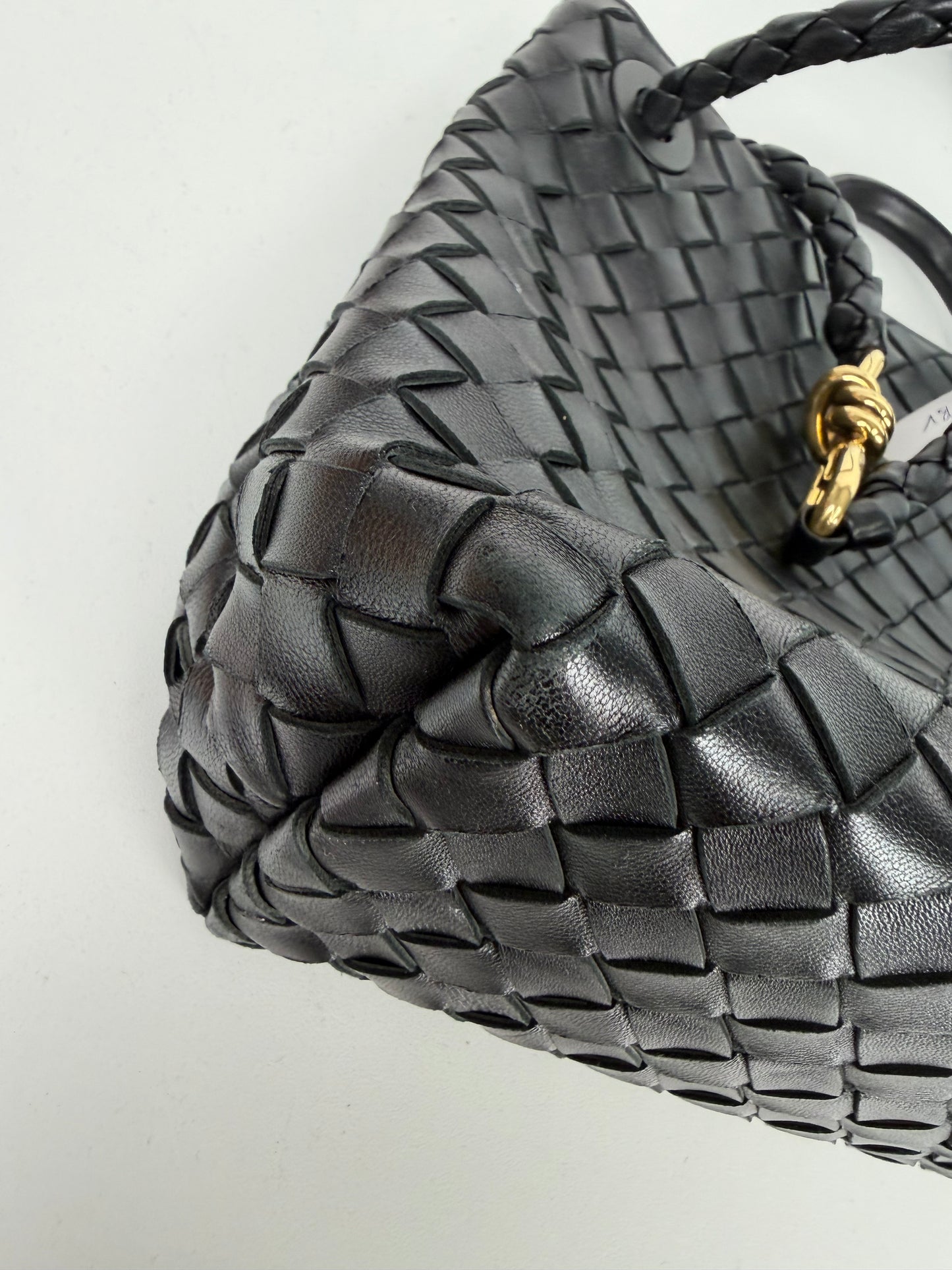Bottega Veneta Andiamo Bag Black