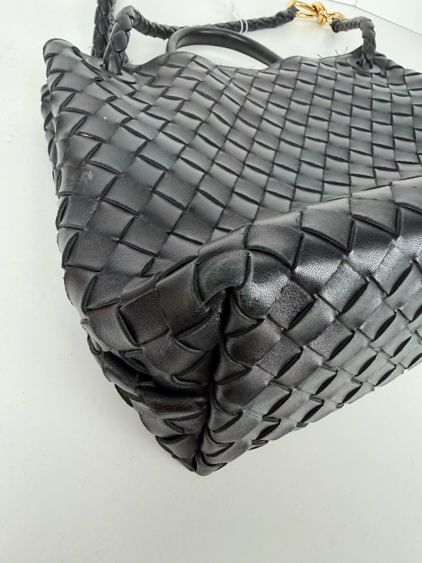 Bottega Veneta Andiamo Bag Black