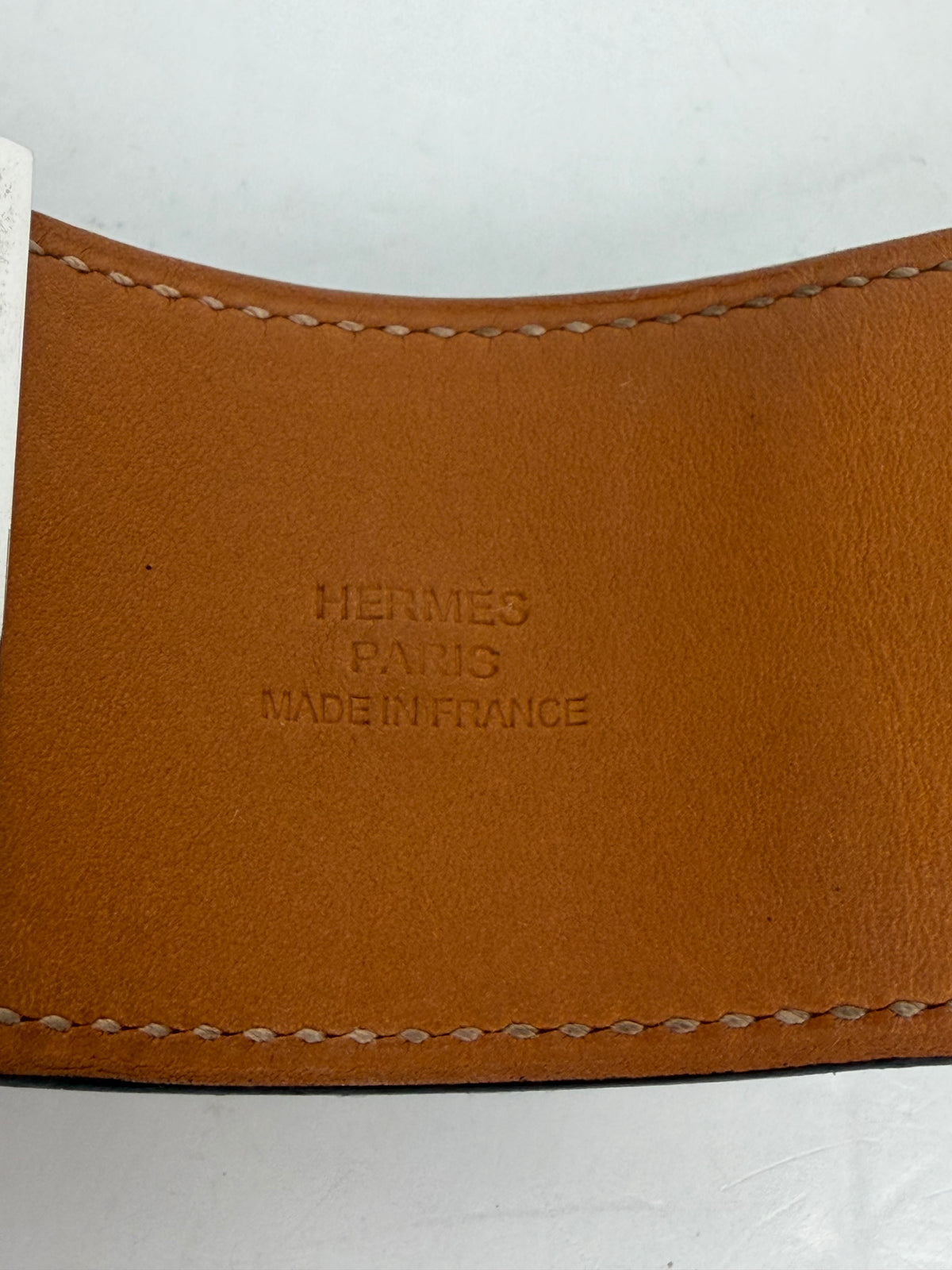 Hermes Collier de Chien Bracelet Vintage with Studs in Black Leather 2003 YK4