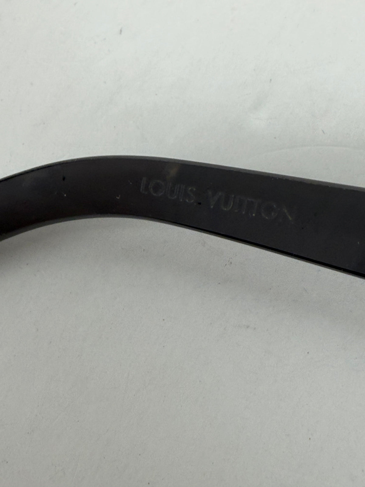 Louis Vuitton Waimea Sunglasses in Black/Grey Monogram Lenses YK4