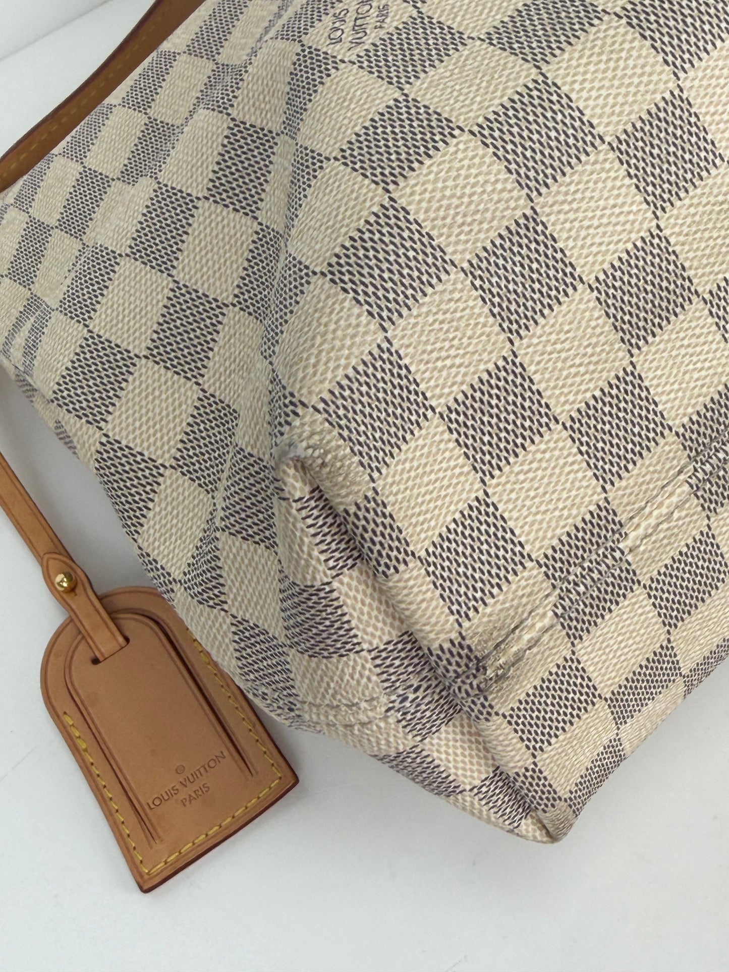Louis Vuitton Damier Azur Delight Shoulder Bag Coated Canvas NFC YS1