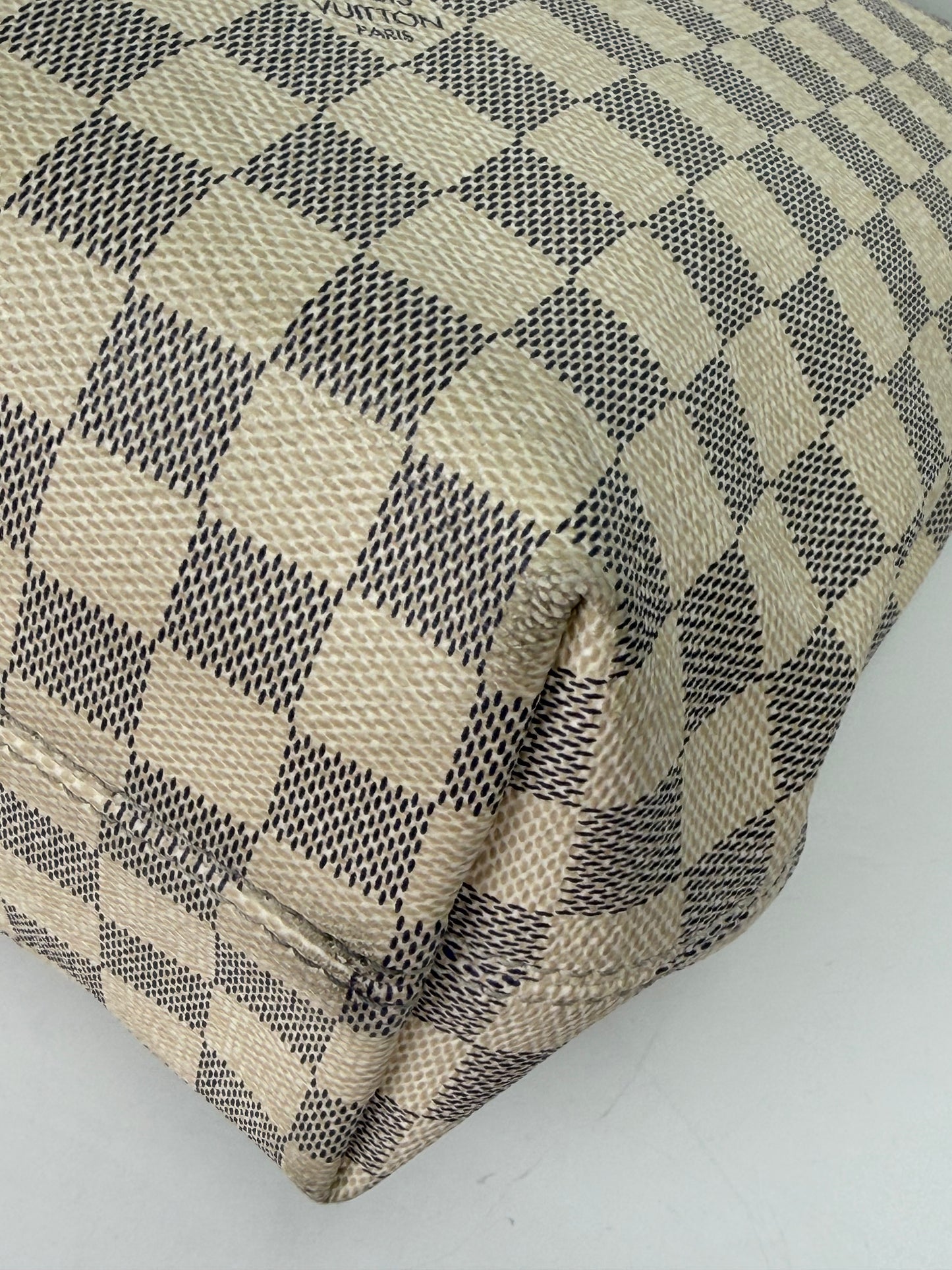 Louis Vuitton Damier Azur Delight Shoulder Bag Coated Canvas NFC YS1