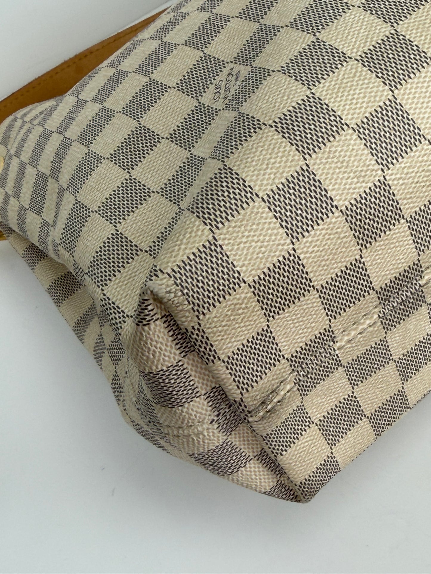 Louis Vuitton Damier Azur Delight Shoulder Bag Coated Canvas NFC YS1