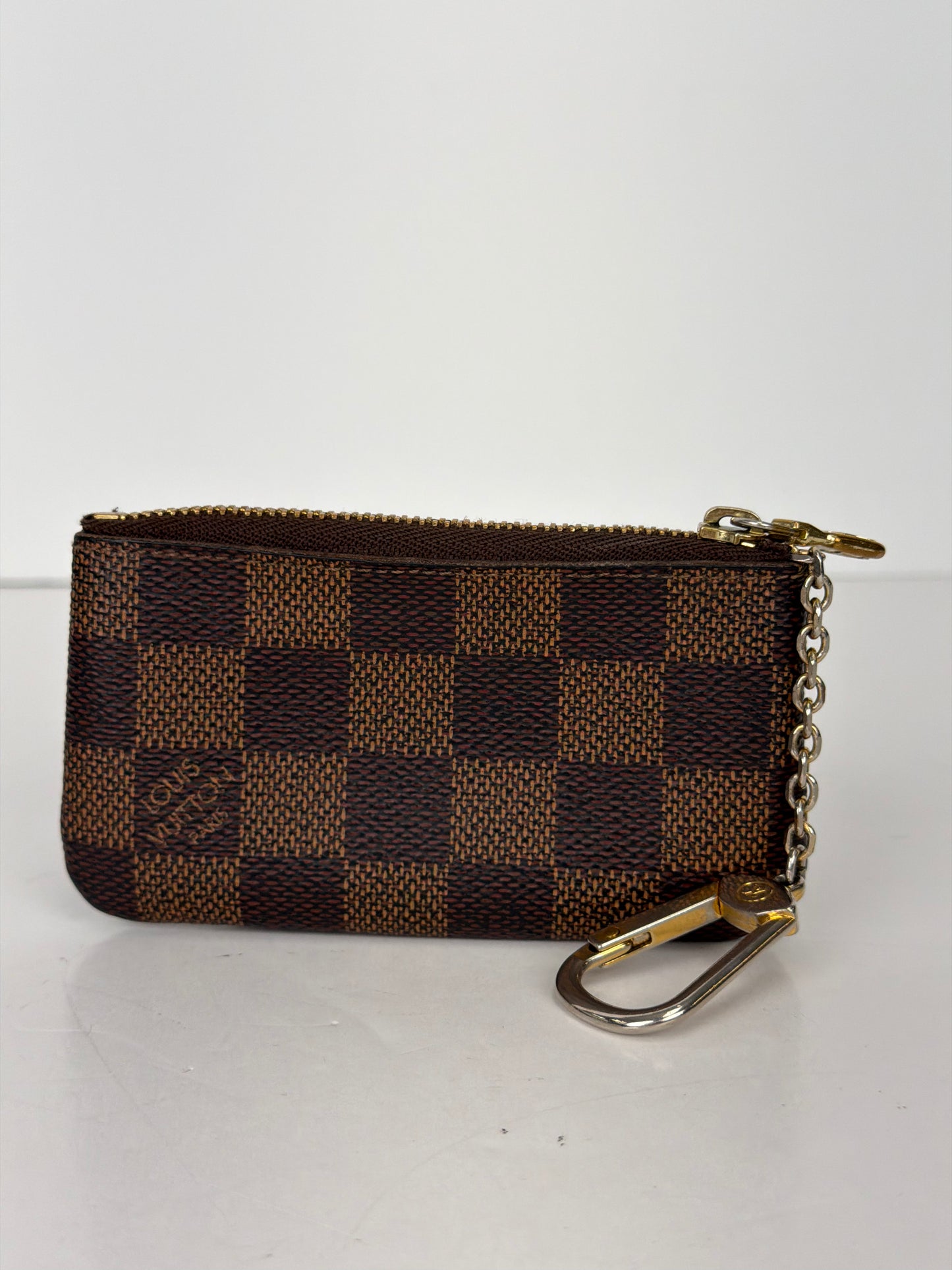Louis Vuitton Damier Ebene Key Pouch Coated Canvas YLV