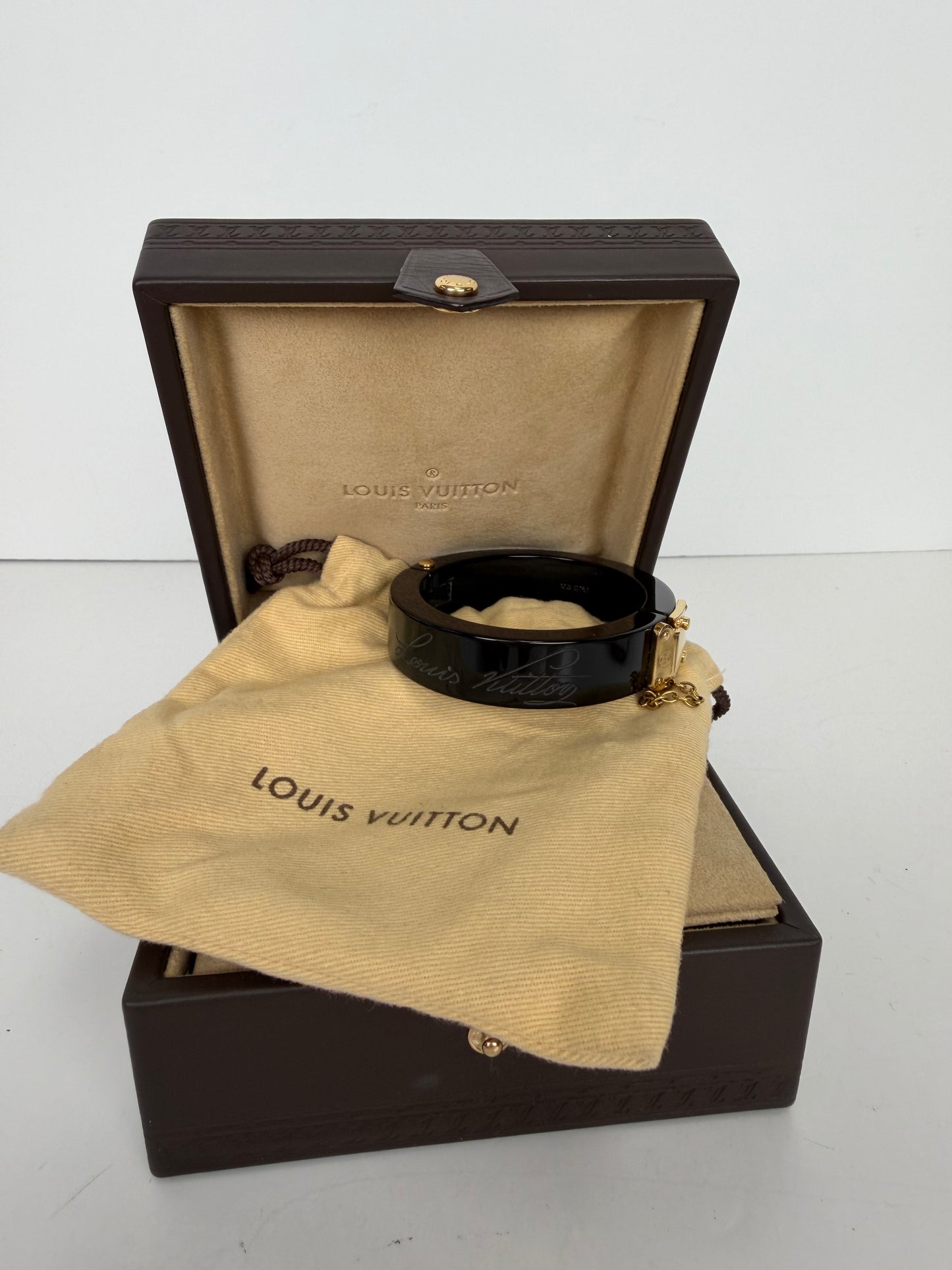 Louis Vuitton Lock Me Bangle Bracelet YLV