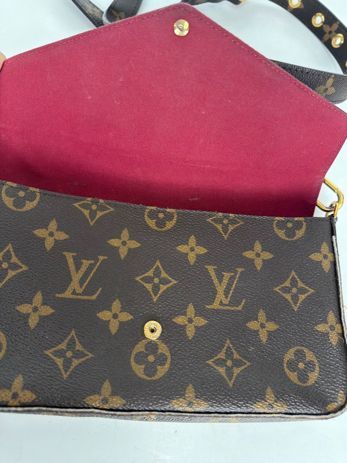 Louis Vuitton Monogram Pochette Félicie bag and condition details