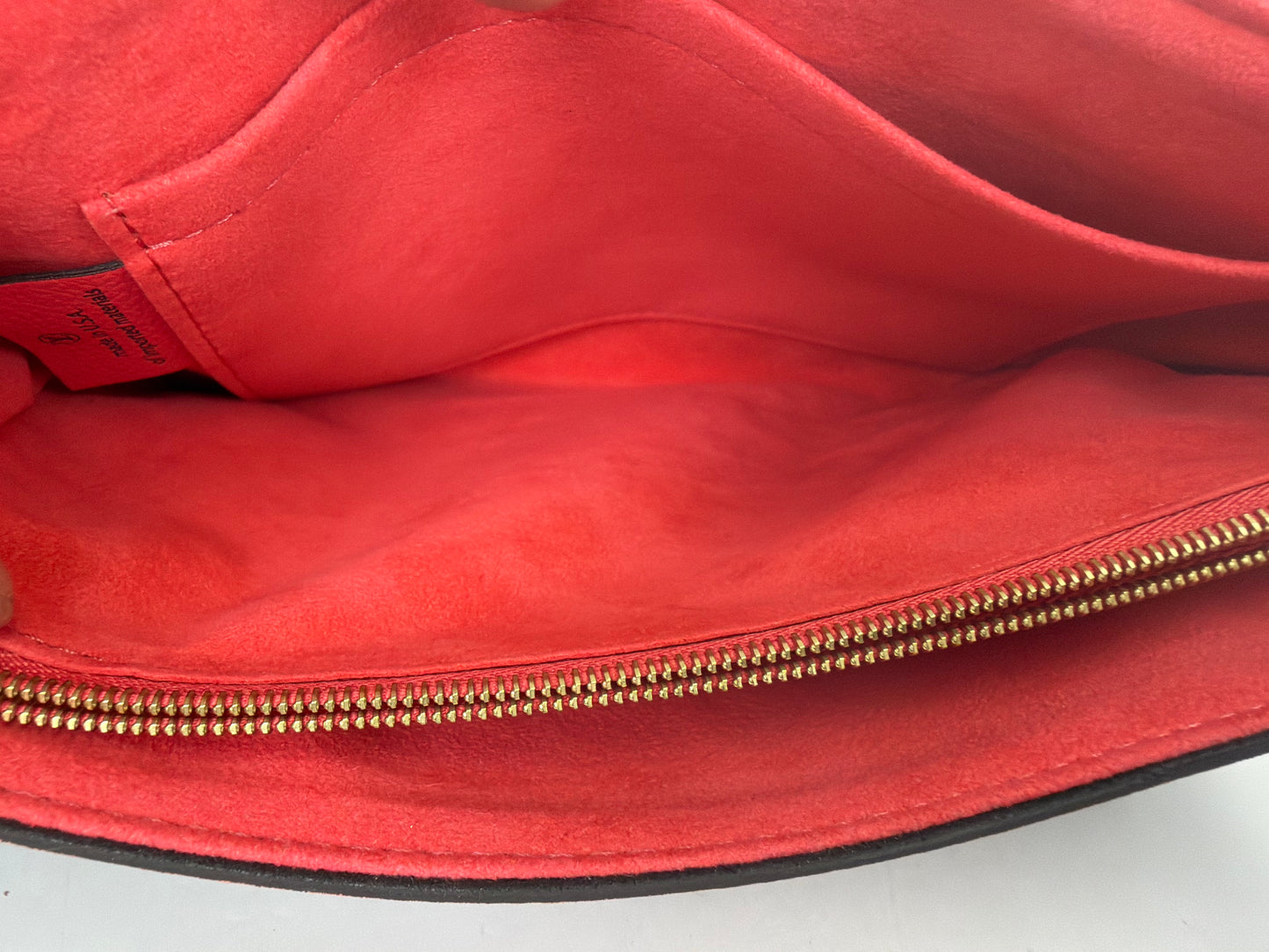 Louis Vuitton Monogram Pallas Chain Bag in Cherry Red Leather 2014 YC1