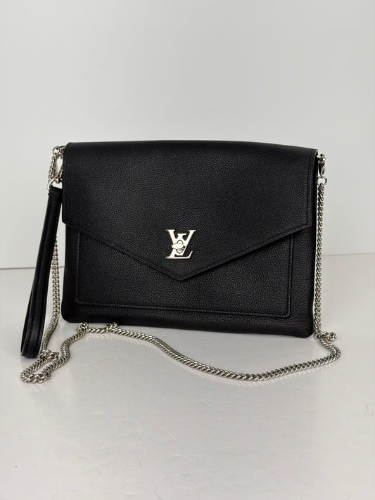 Louis Vuitton Mylockme Chain Pochette in Calfskin Leather 2019 YC1