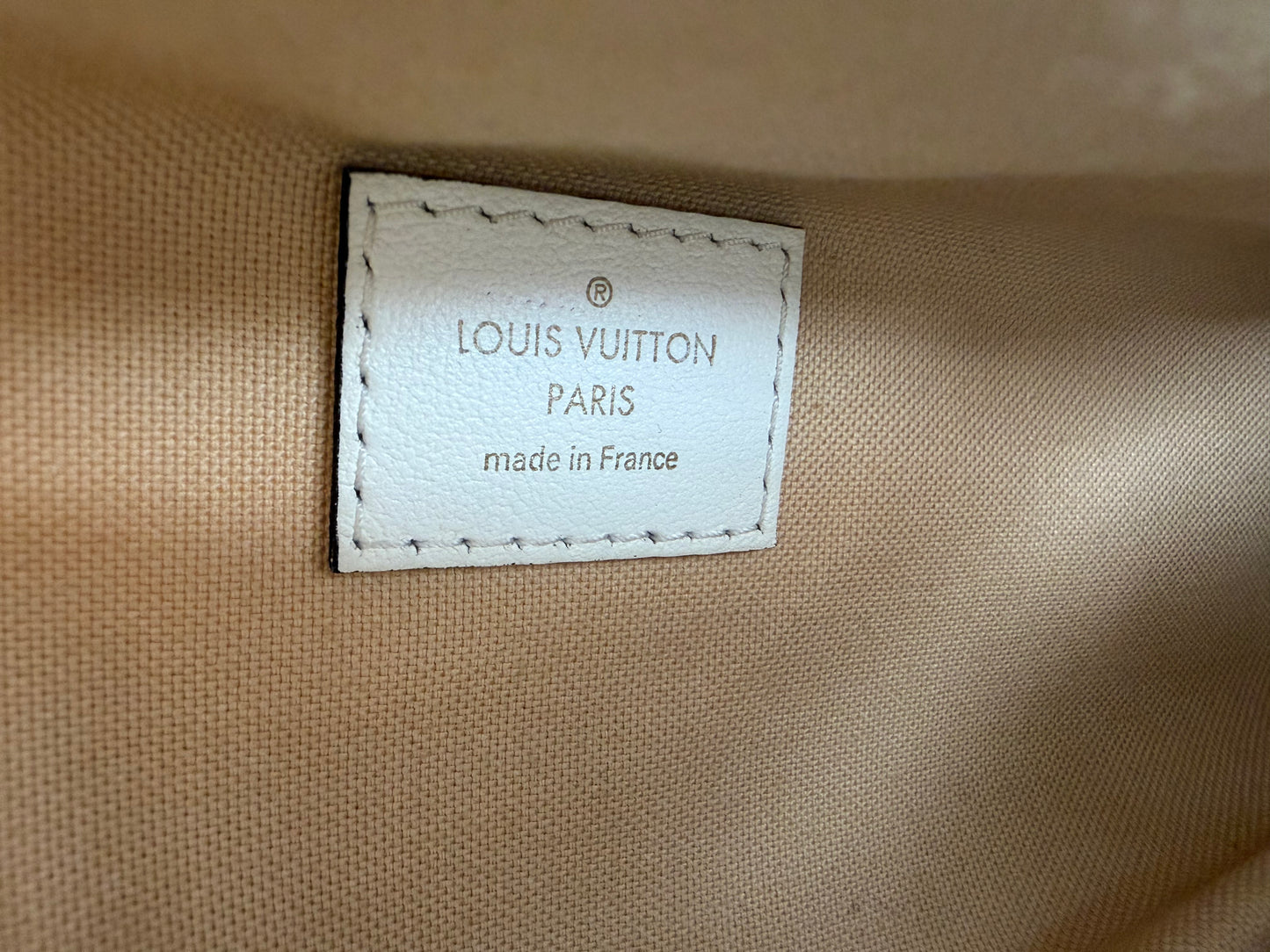 Louis Vuitton Monogram Giant Bumbag MM in Kaki Beige NFC YC1
