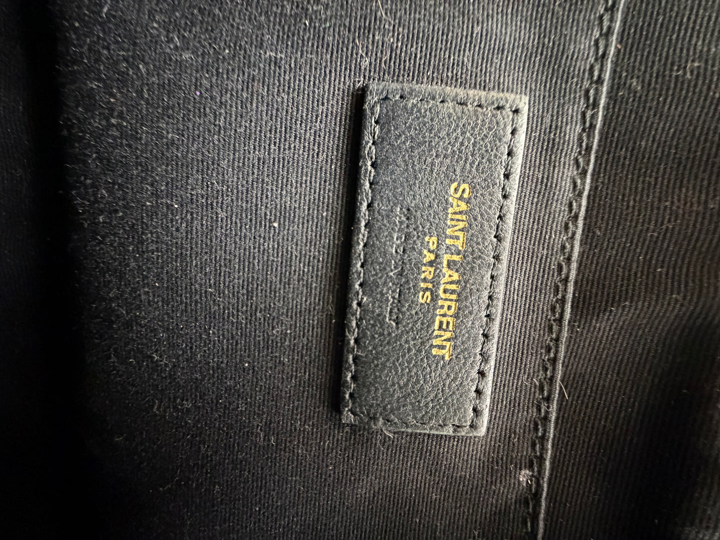 Saint Laurent Lou Camera Bag in Dark Beige Quilted Leather YS12