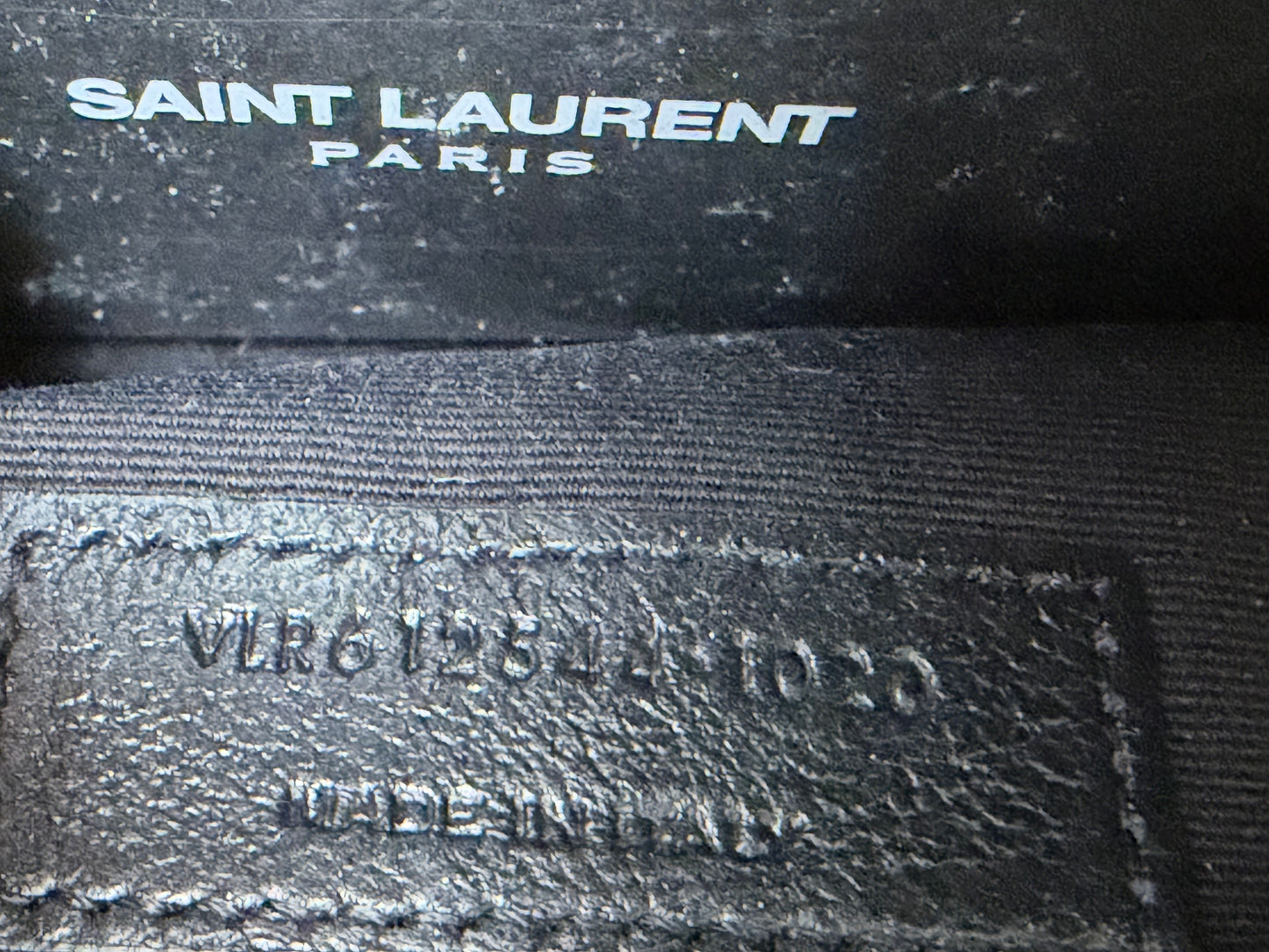 Saint Laurent Lou Camera Bag in Dark Beige Quilted Leather YS12