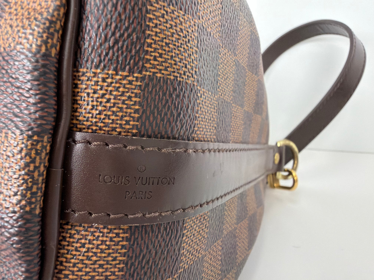 Louis Vuitton Speedy Bandouliere 30 Damier Ebene 2012 YS08