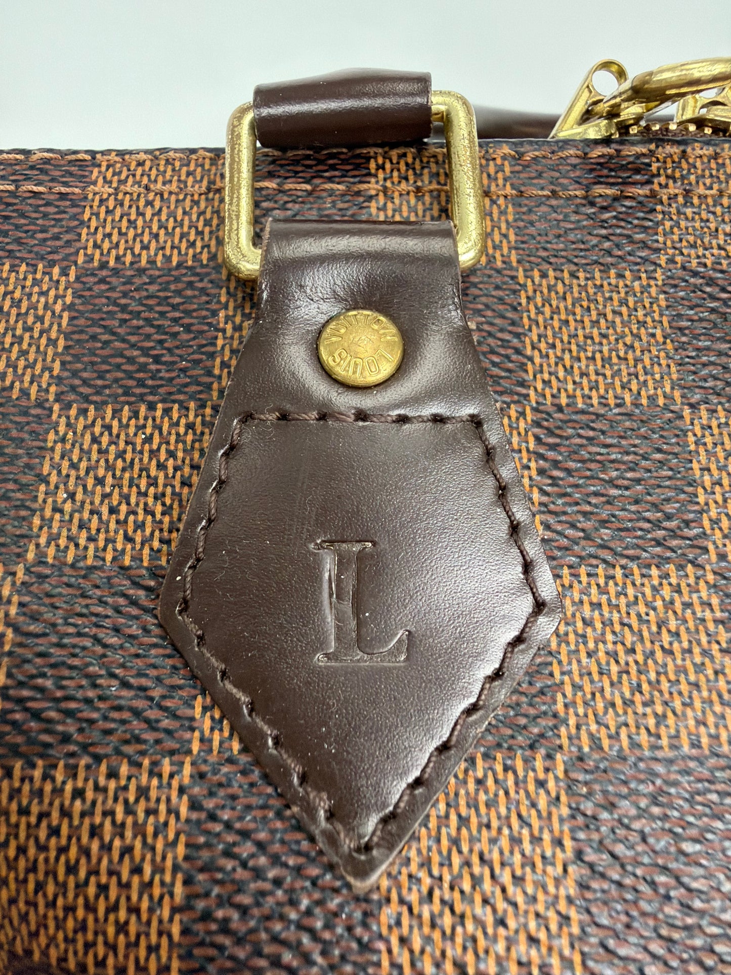 Louis Vuitton Speedy Bandouliere 30 Damier Ebene 2012 YS08