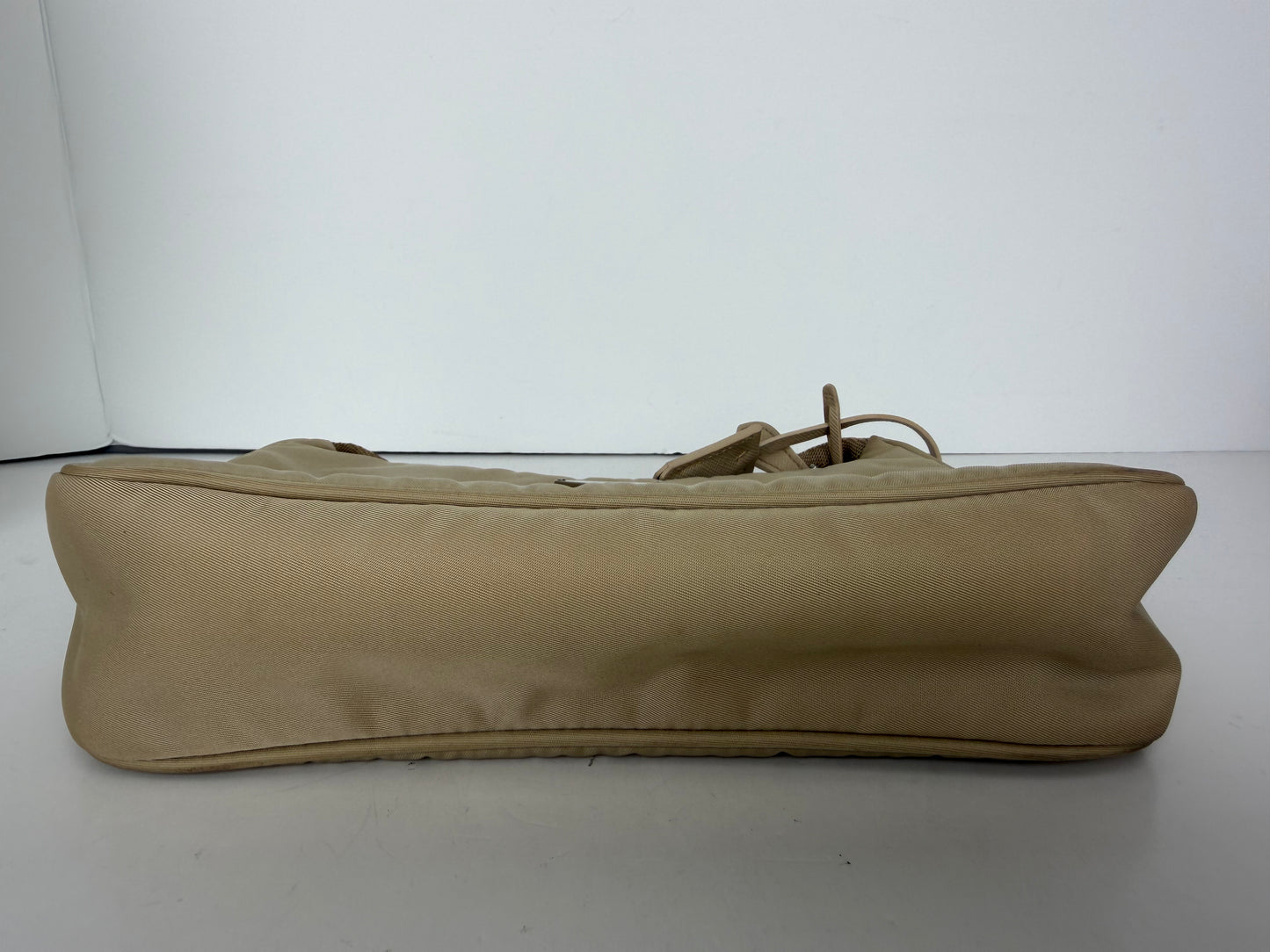 Prada Tessuto Nylon Mini Re-Edition 2000 Bag in Cammeo Beige YU2