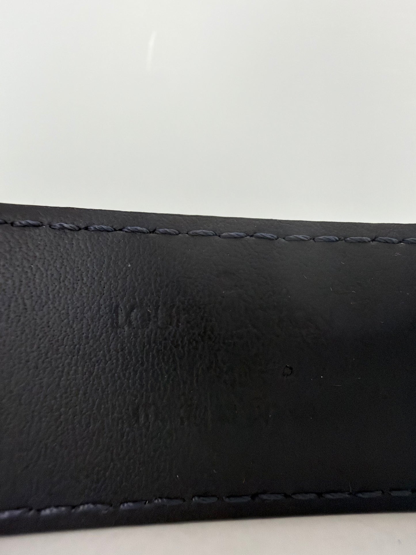 Louis Vuitton LV Initiales 40mm Belt M9213 in Damier Graphite Canvas Y