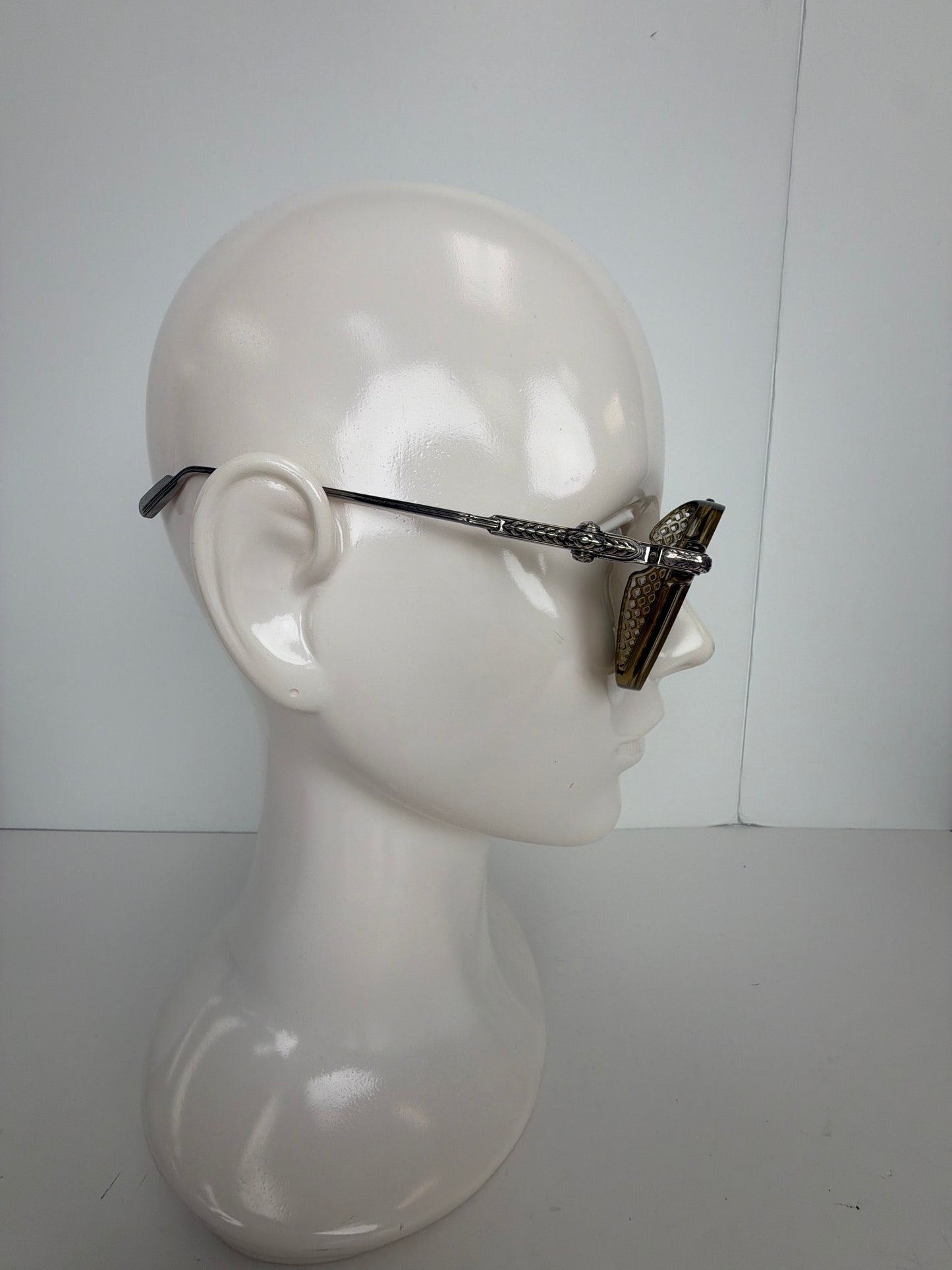 Chrome Hearts Fuckery Sunglasses in Translucent Beige Y