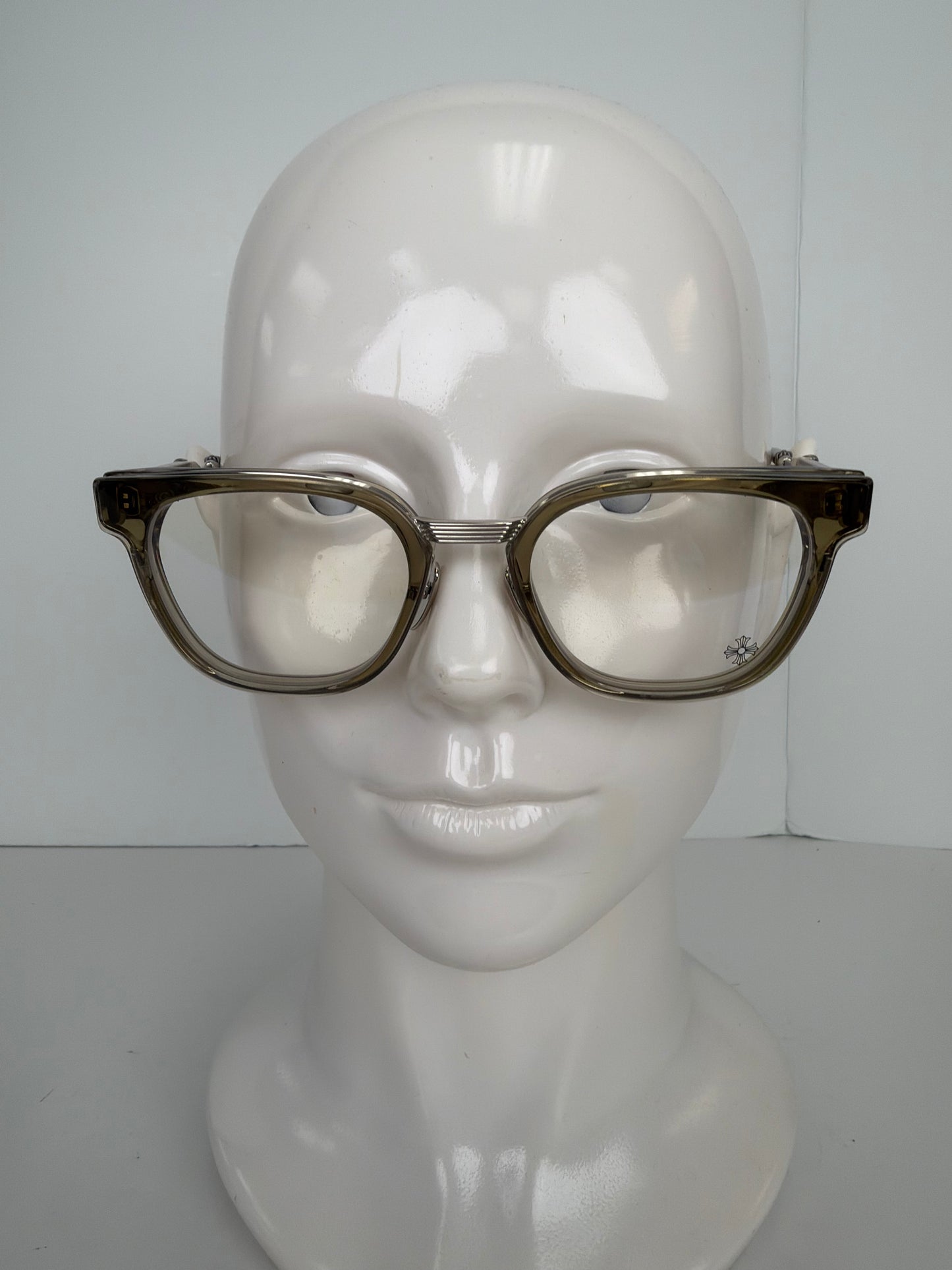 Chrome Hearts Duck Butter Eyeglasses in Grey / Silver Y