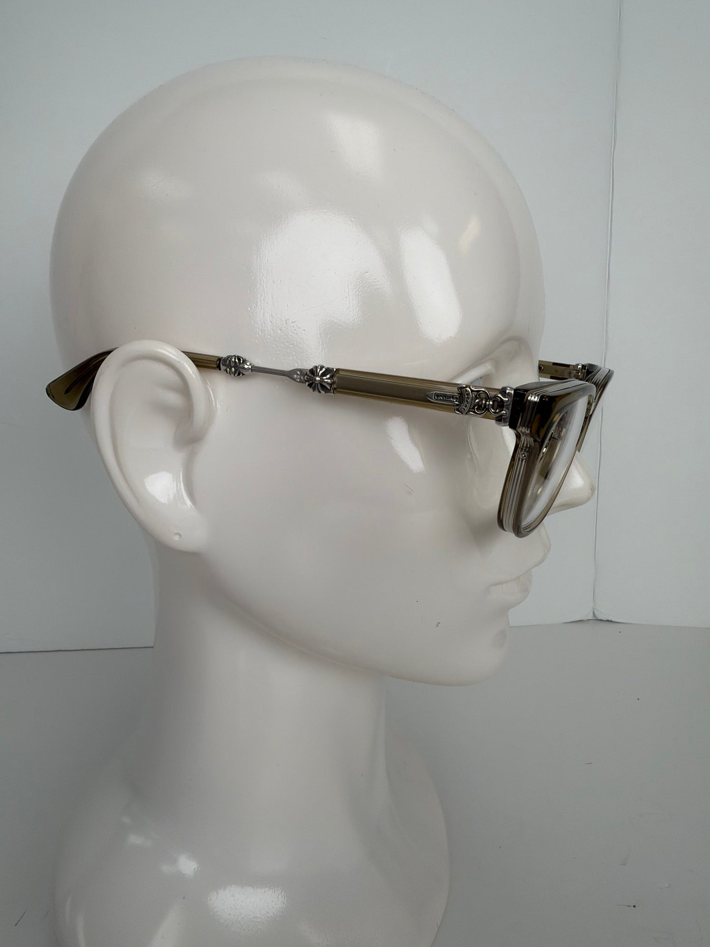Chrome Hearts Duck Butter Eyeglasses in Grey / Silver Y