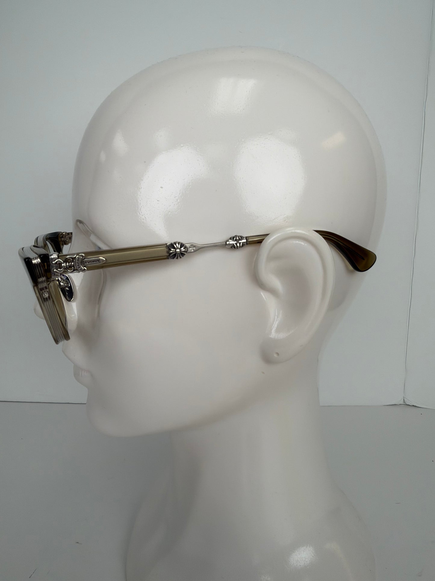Chrome Hearts Duck Butter Eyeglasses in Grey / Silver Y