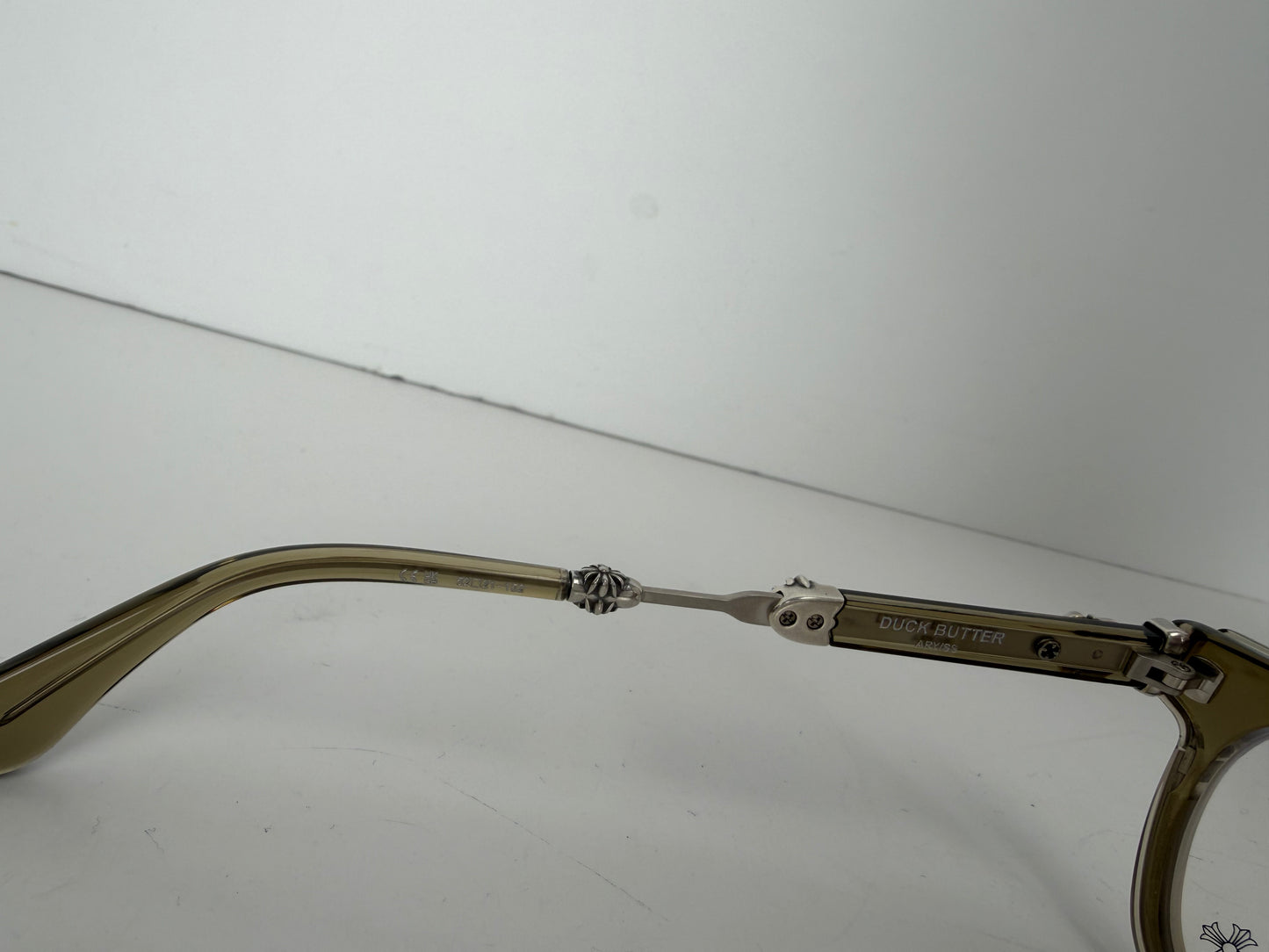 Chrome Hearts Duck Butter Eyeglasses in Grey / Silver Y