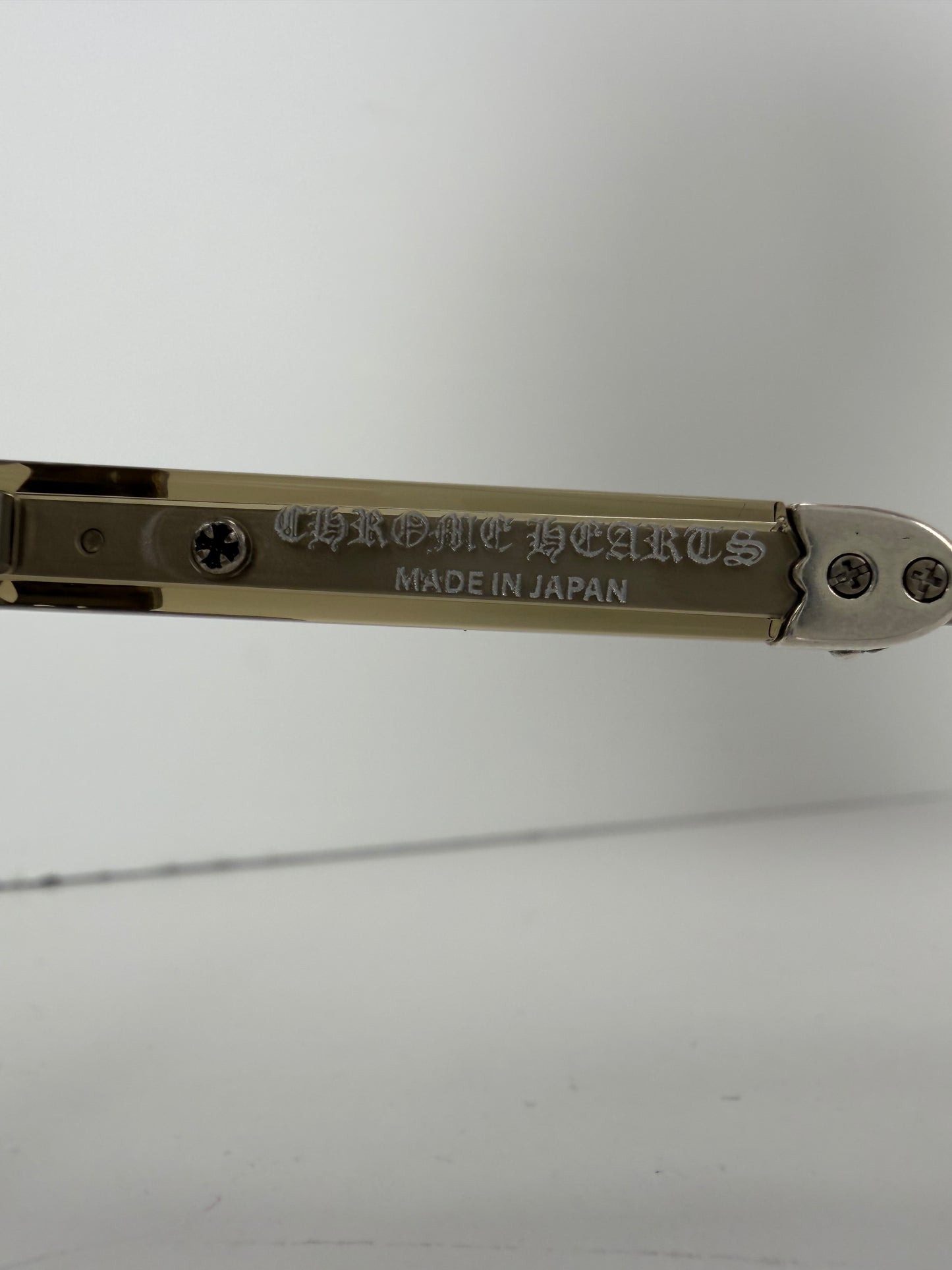 Chrome Hearts Duck Butter Eyeglasses in Grey / Silver Y