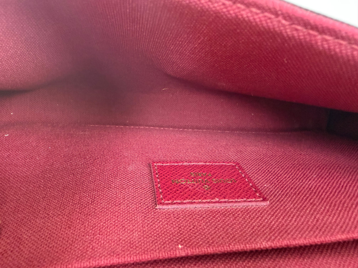 Louis Vuitton Pochette Felicie in Brown Monogram Coated Canvas YS18