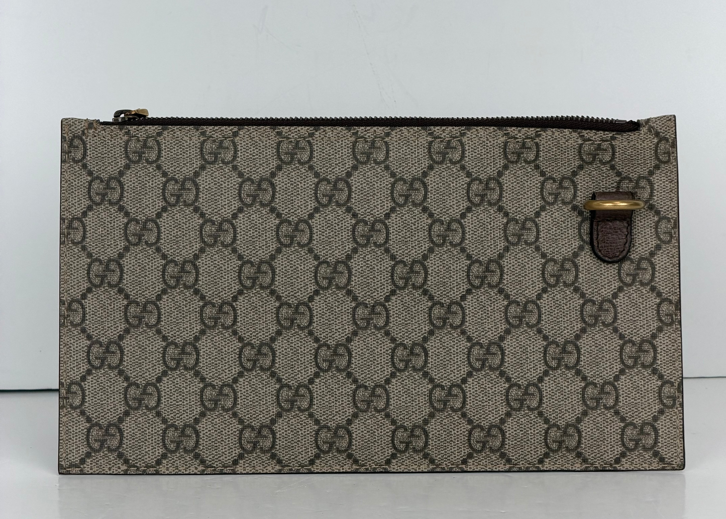 Gucci GG Supreme Pouch in Coated Canvas YK4