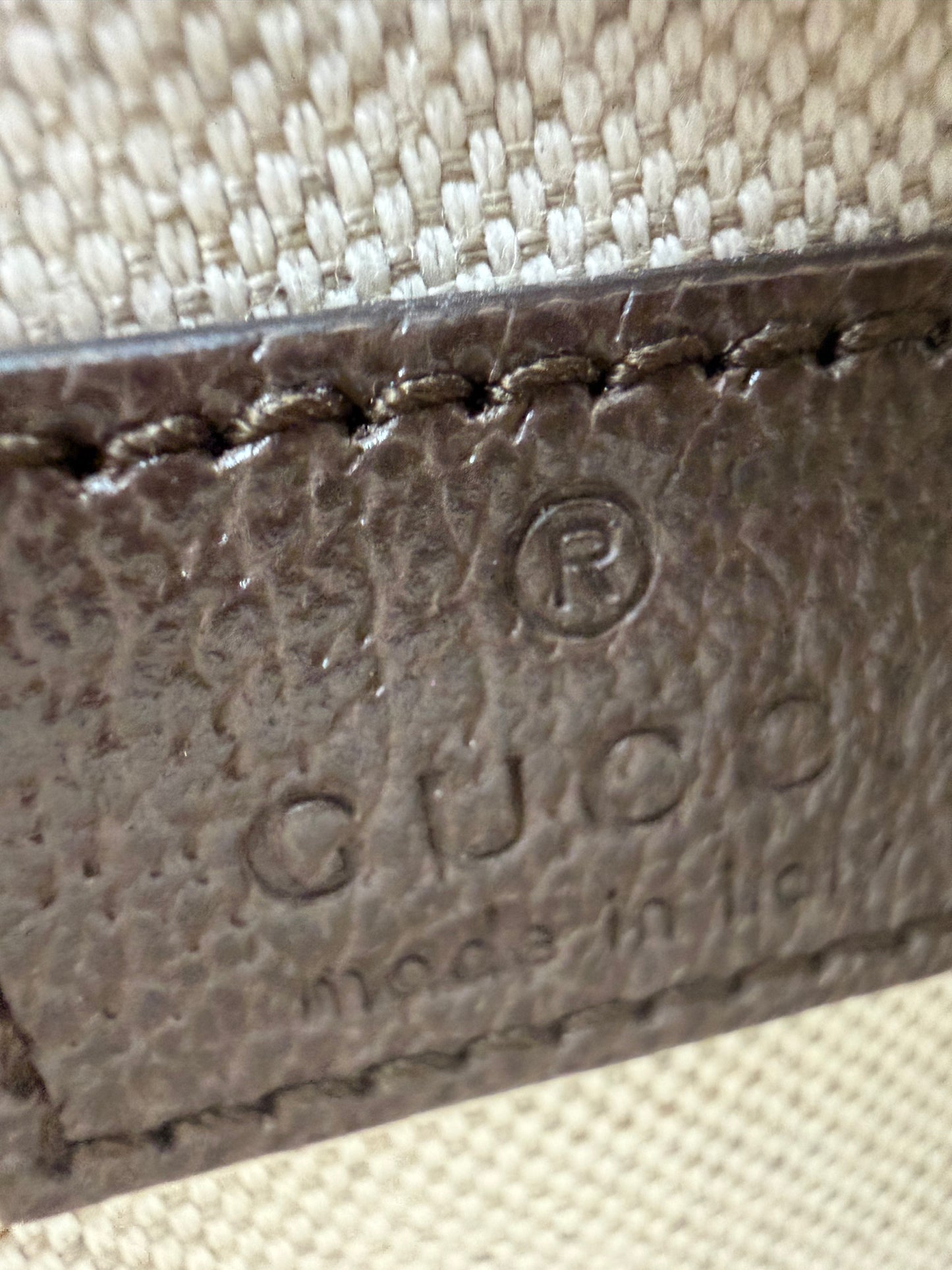 Gucci GG Supreme Mini Pouch in GG Supreme Coated Canvas YK4