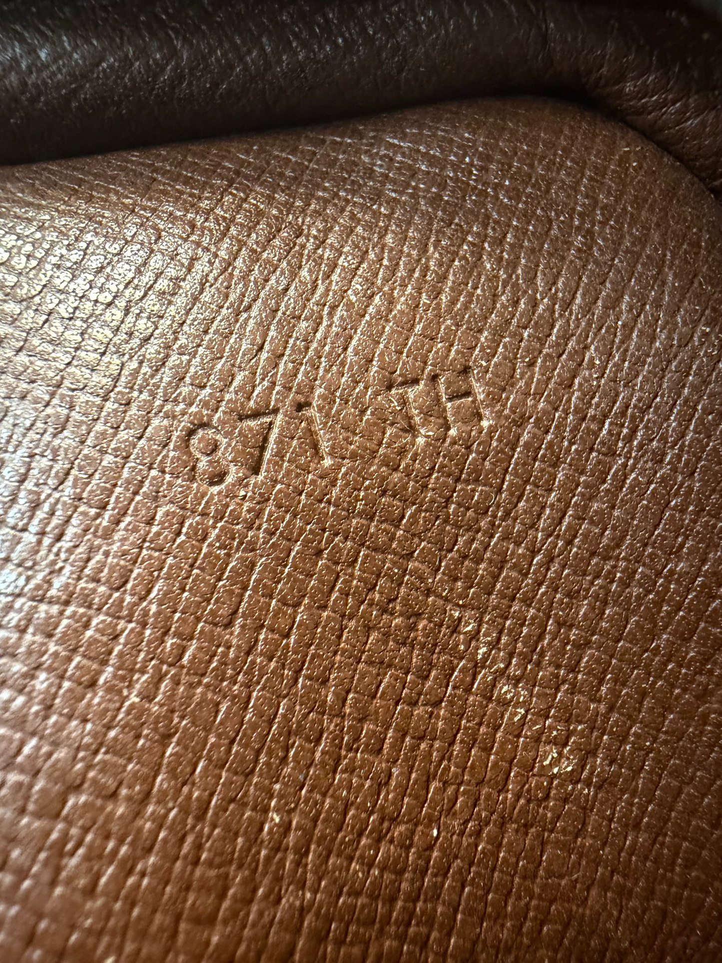 Louis Vuitton Pochette Marly Bandouliere in Brown LV Monogram Coated Canvas 1987 YS26