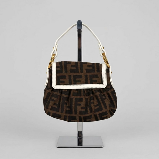 Fendi  Zucca FF Chef Mini in Brown Canvas YK2