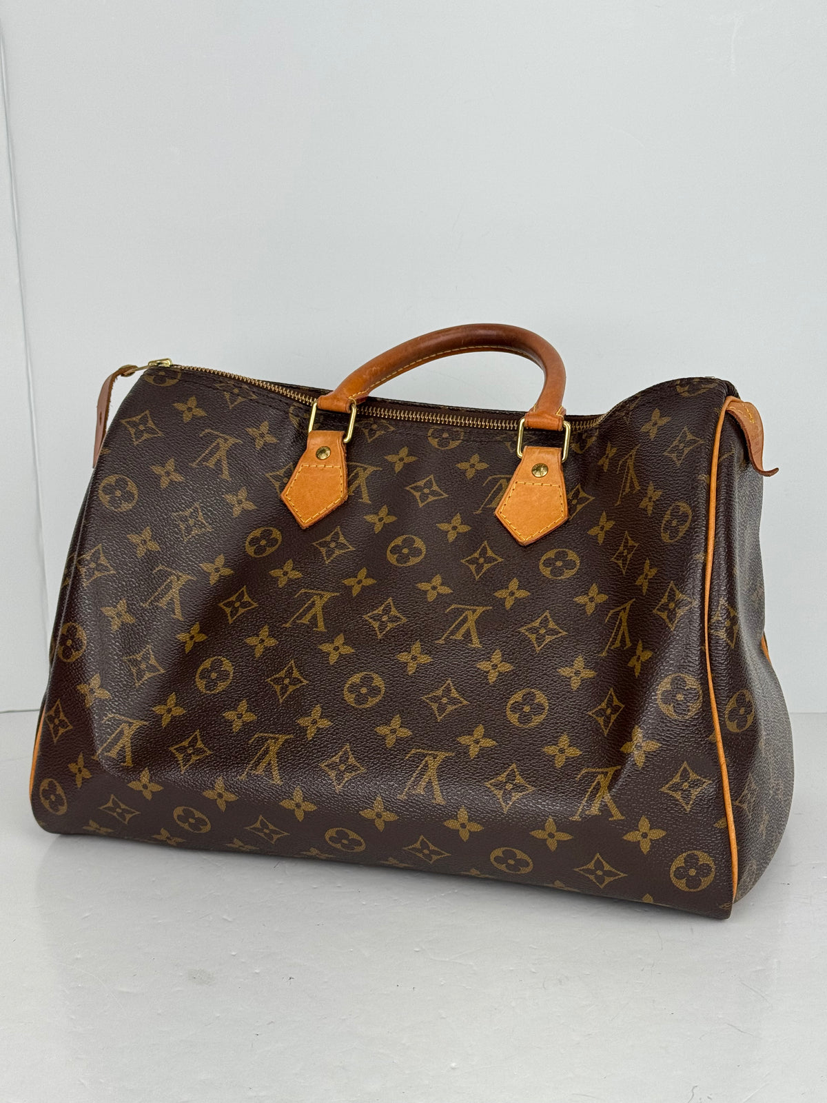 Louis Vuitton Speedy Bag 35 in Brown LV Monogram Coated Canvas 2011 YS